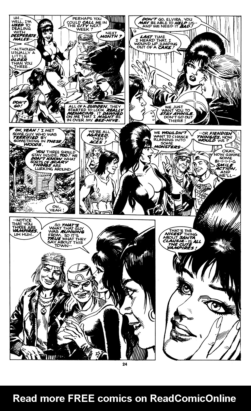 Read online Elvira, Mistress of the Dark comic -  Issue #13 - 26