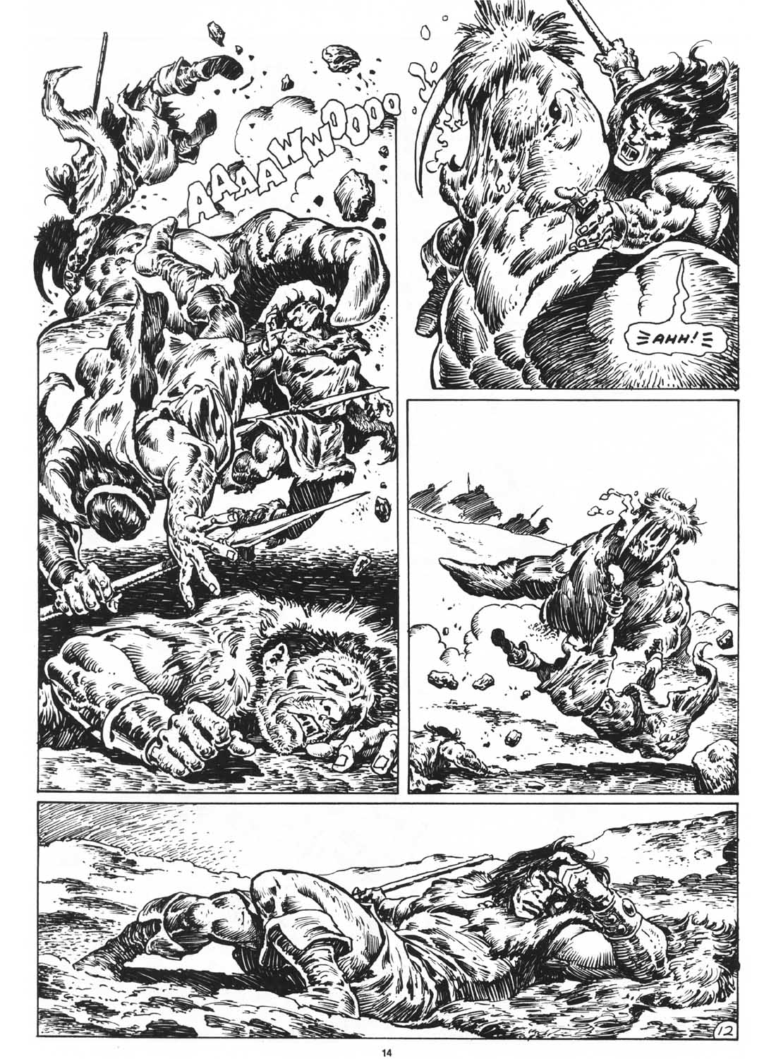 Read online The Savage Sword Of Conan comic -  Issue #168 - 16