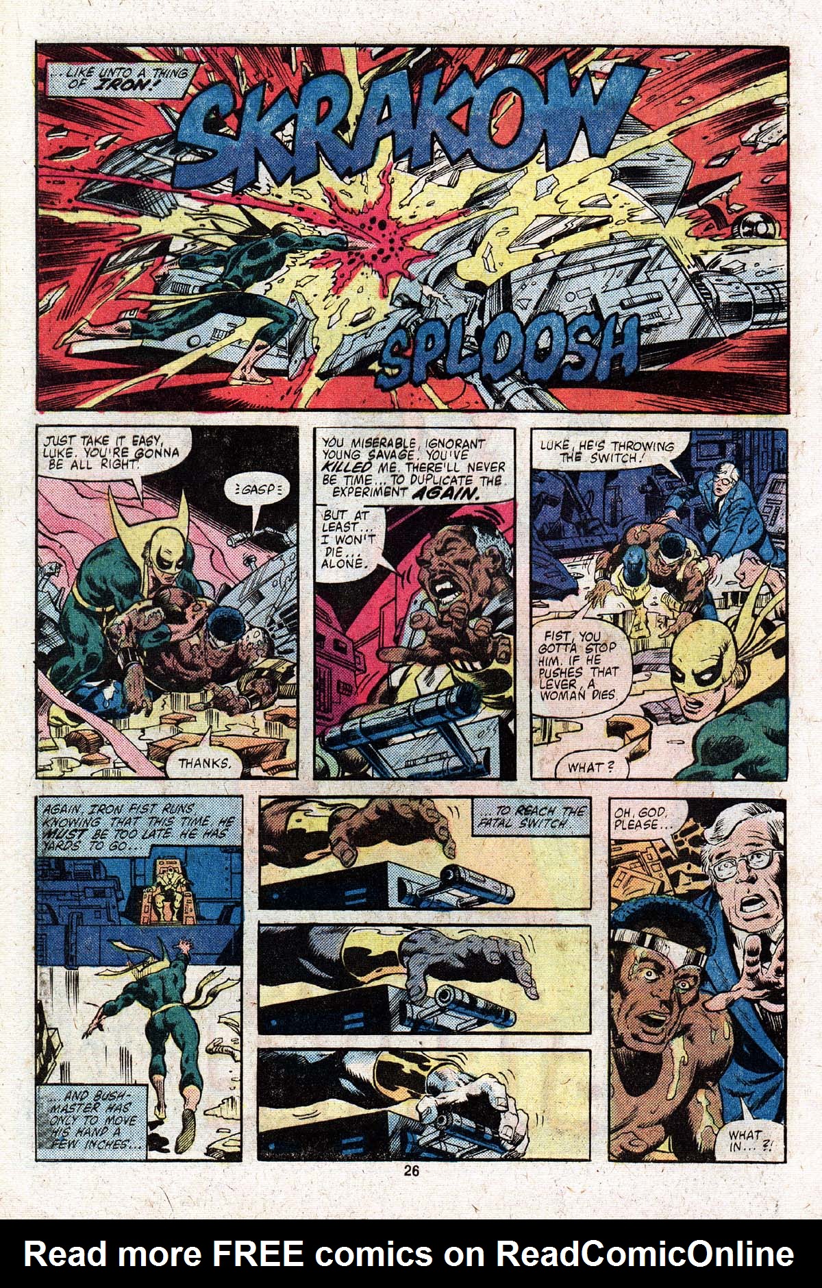 Read online Power Man and Iron Fist (1978) comic -  Issue #67 - 26