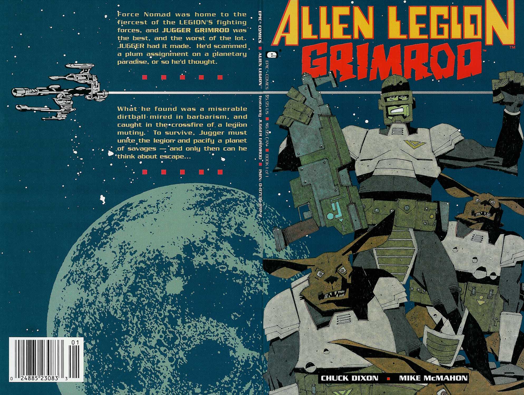 Read online Alien Legion: Jugger Grimrod comic -  Issue # Full - 1