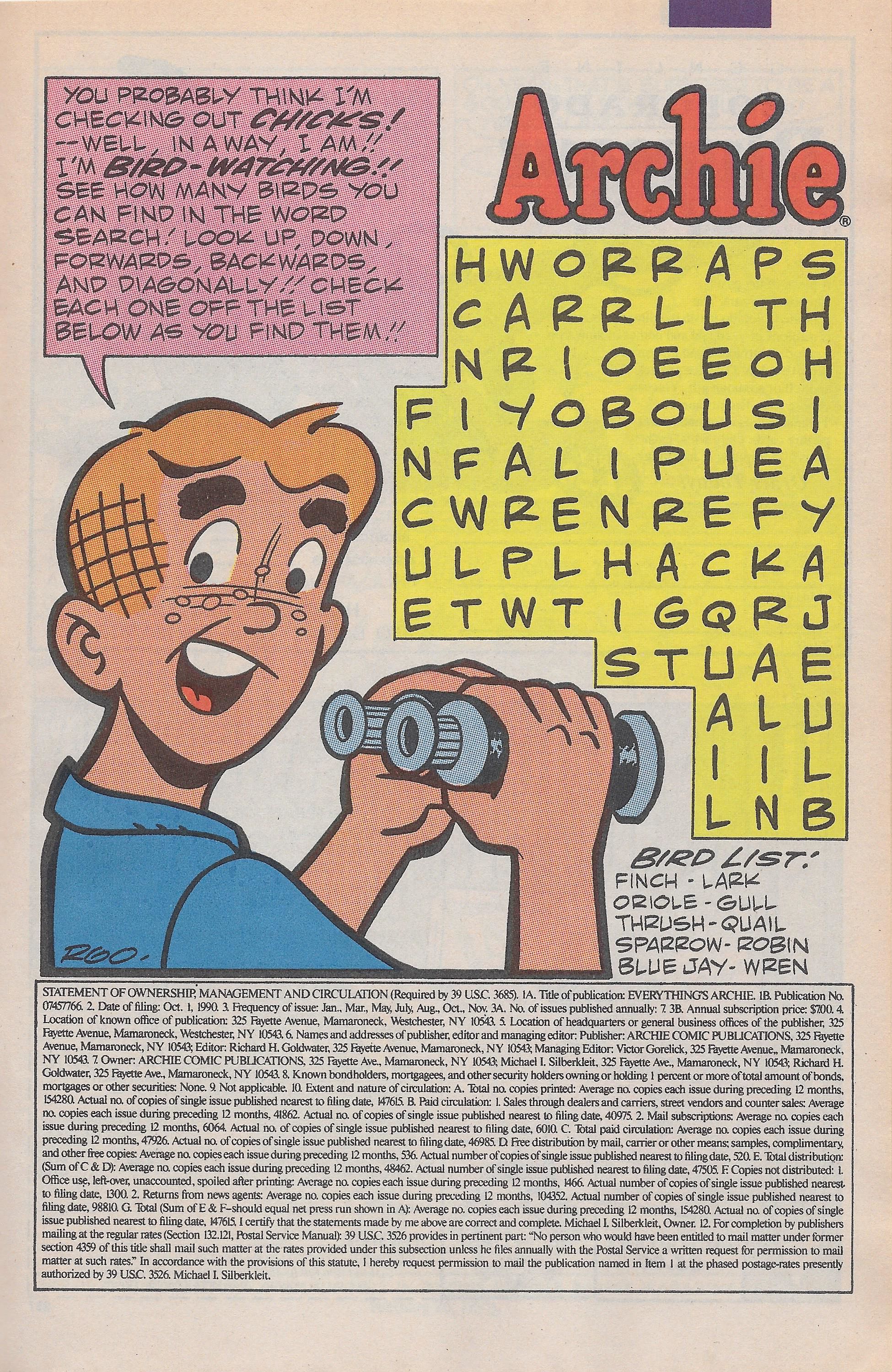 Read online Everything's Archie comic -  Issue #155 - 27
