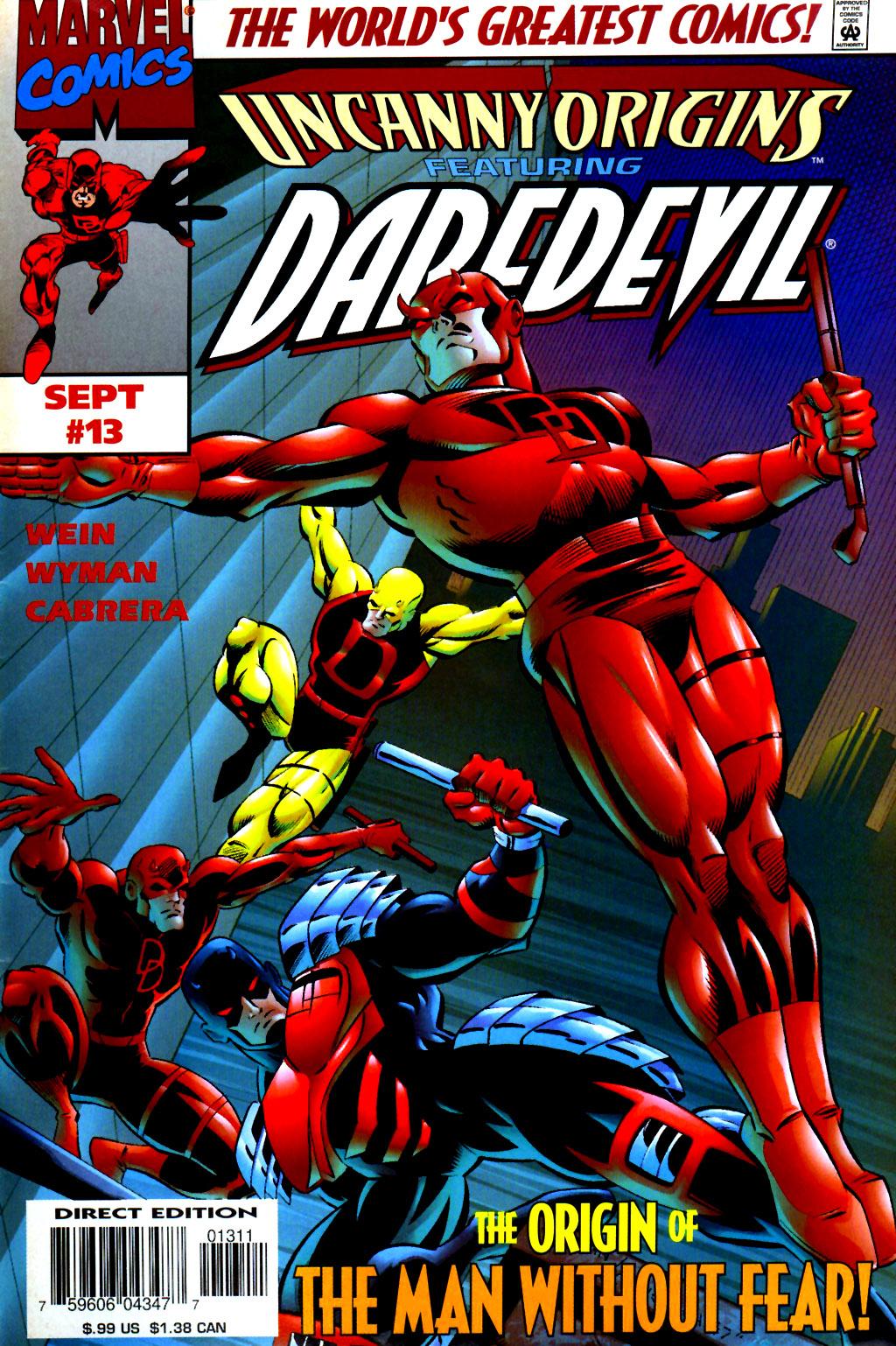 Read online Uncanny Origins comic -  Issue #13 - 1
