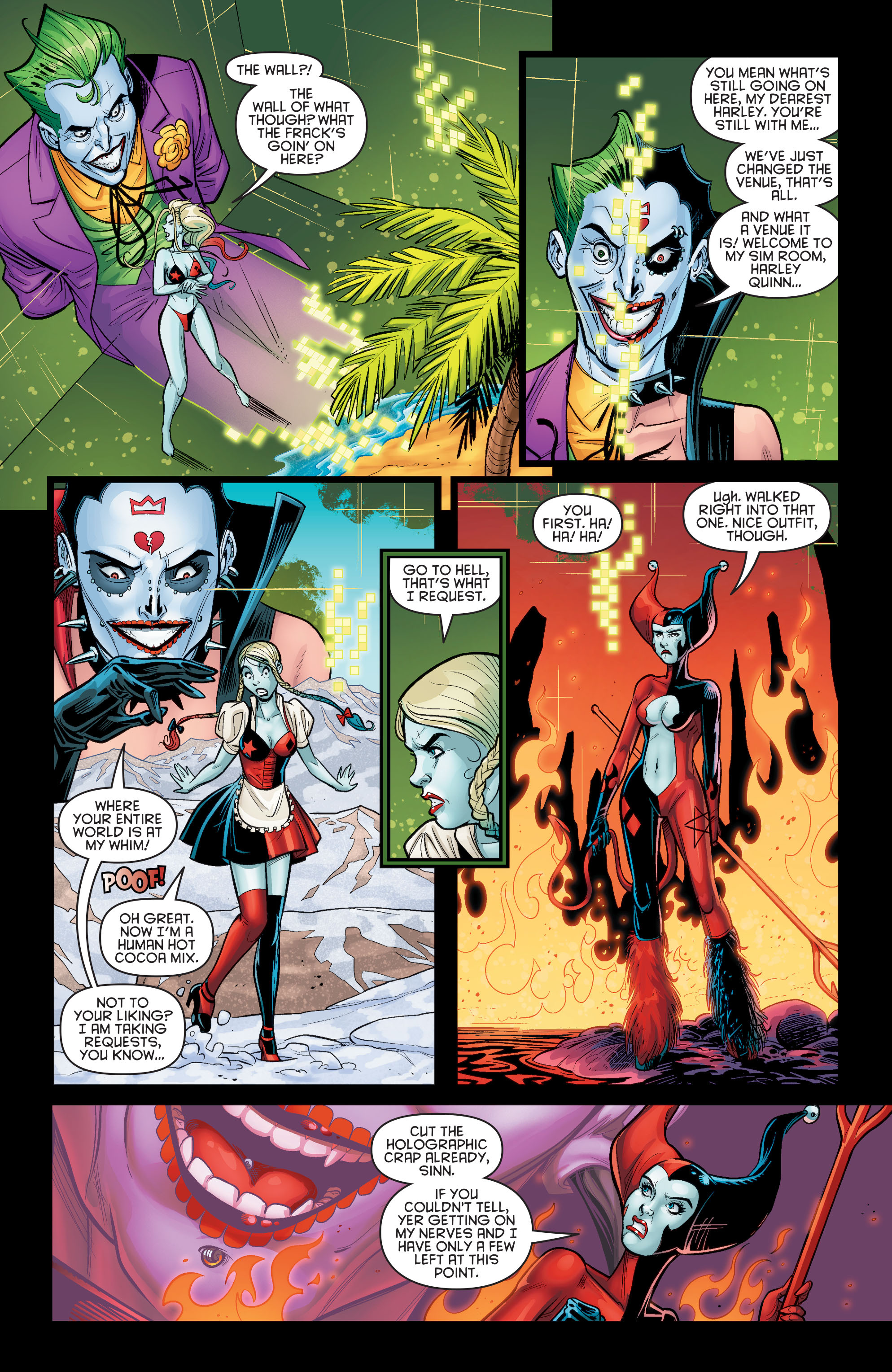 Read online Harley Quinn And Her Gang Of Harleys comic -  Issue #4 - 10