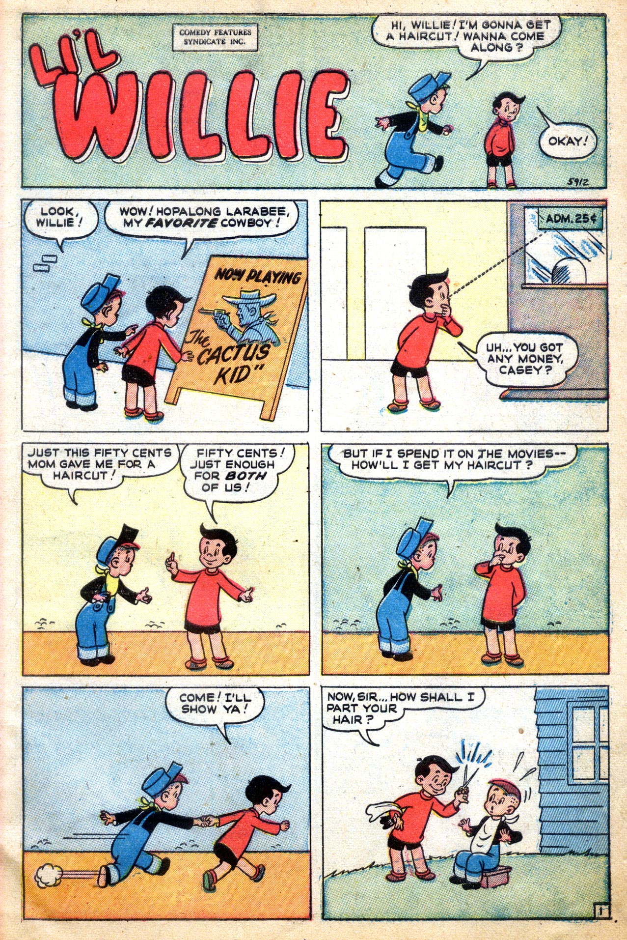 Read online Li'l Willie Comics comic -  Issue #21 - 3