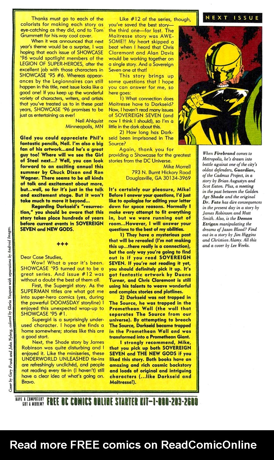 Read online Showcase '96 comic -  Issue #3 - 41