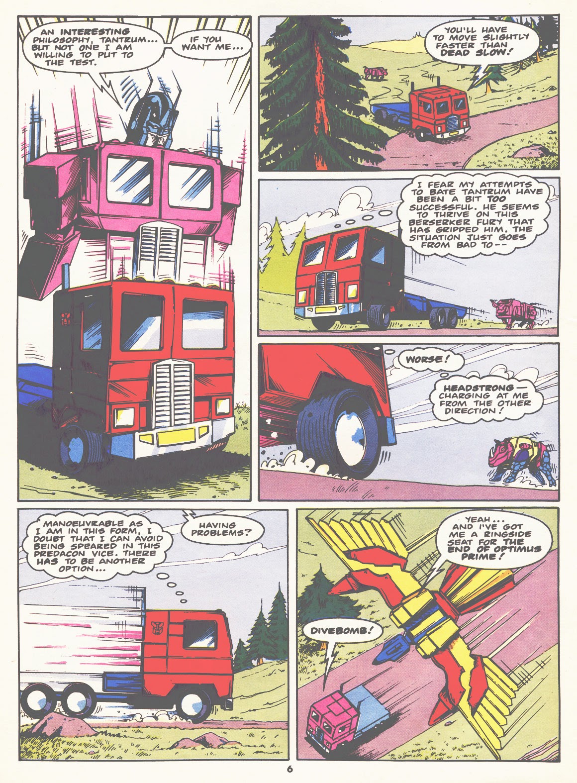 Read online The Transformers (UK) comic -  Issue #97 - 6