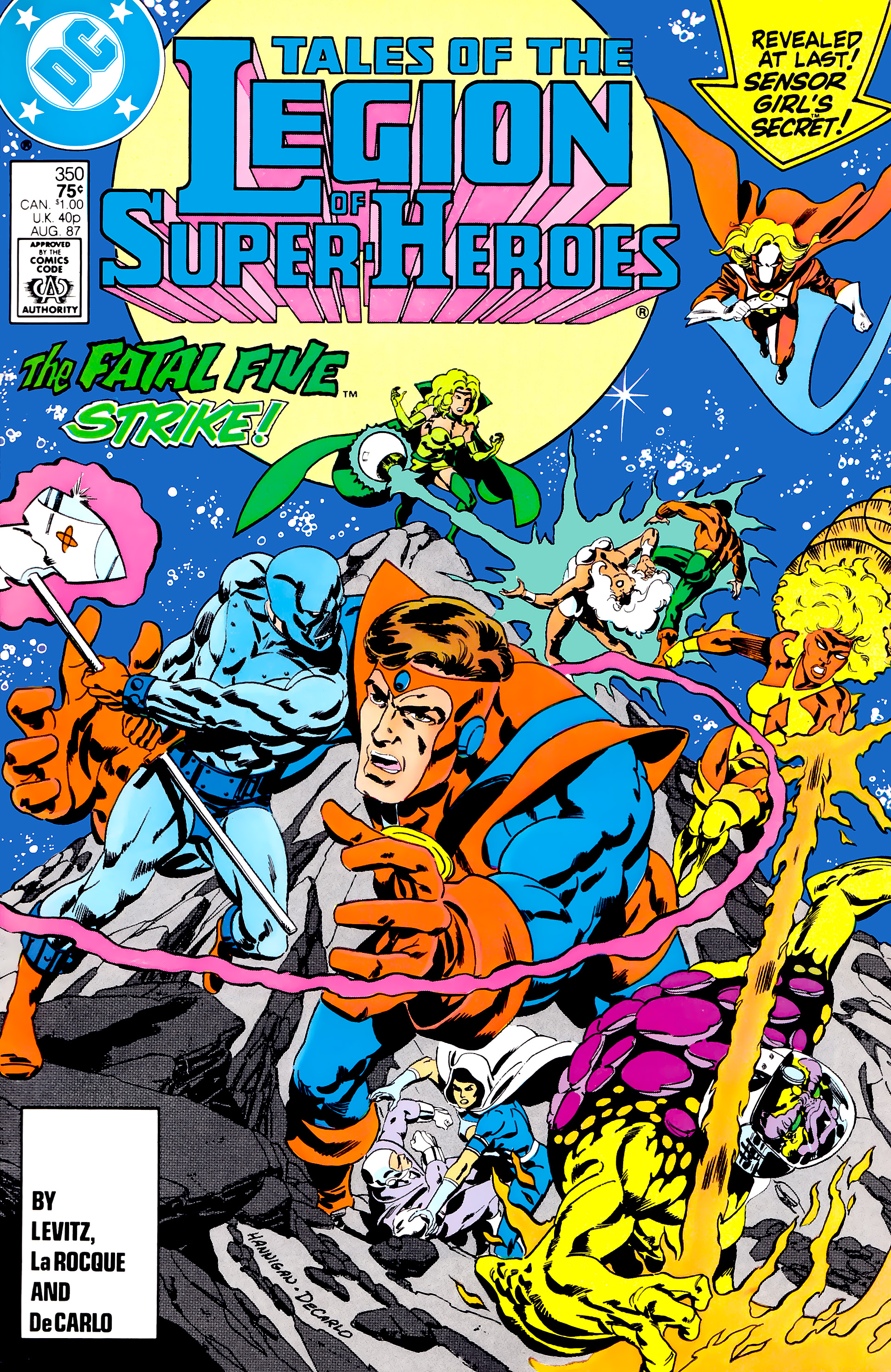 Legion of Super-Heroes (1984) 25 Page 1
