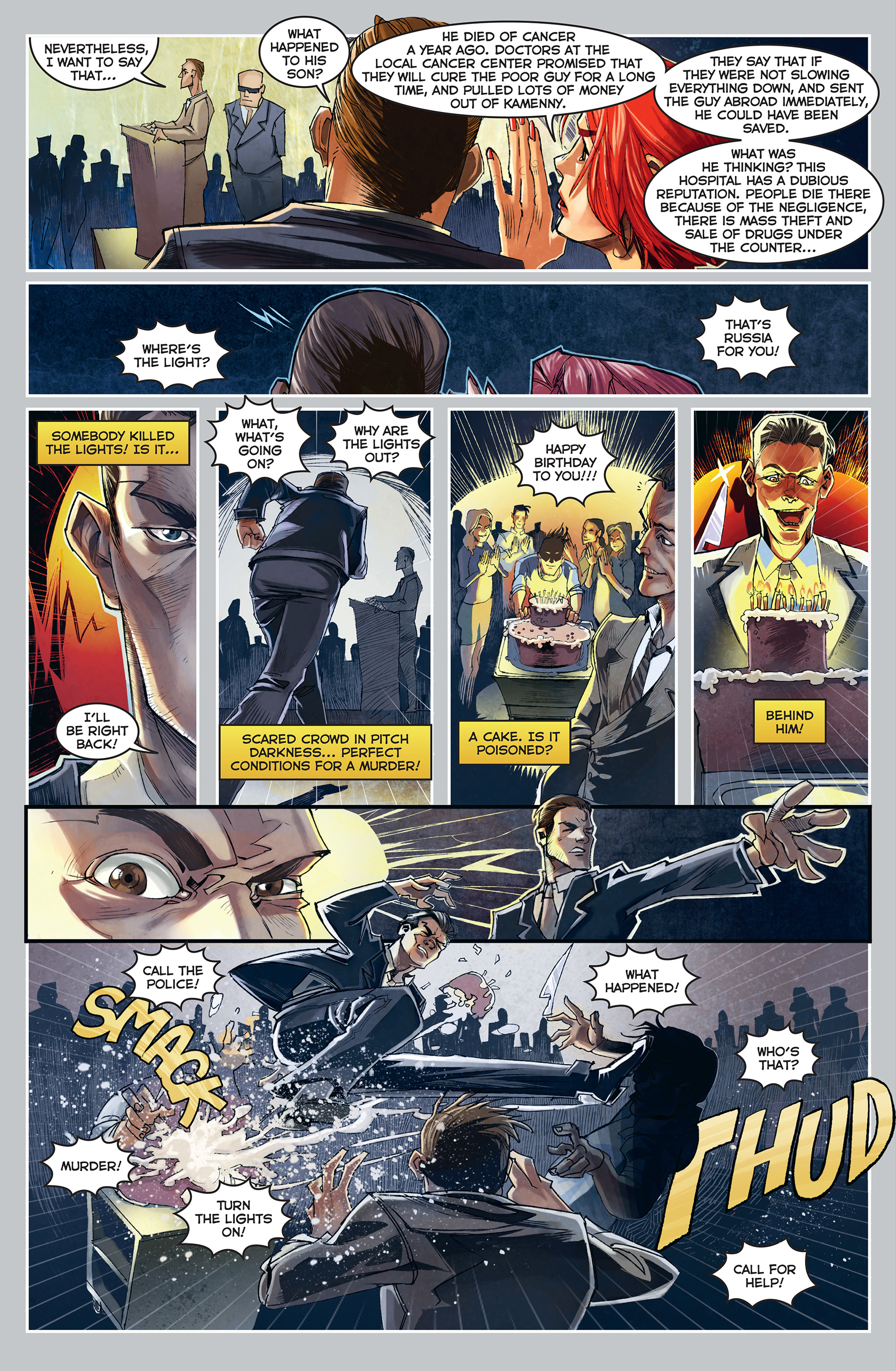 Read online Major Grom comic -  Issue #3 - 22