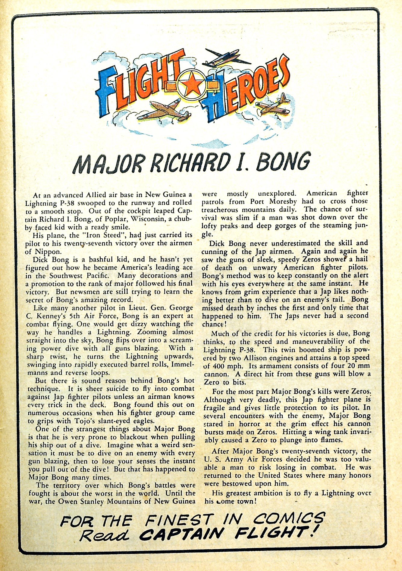 Read online Captain Flight Comics comic -  Issue #6 - 43