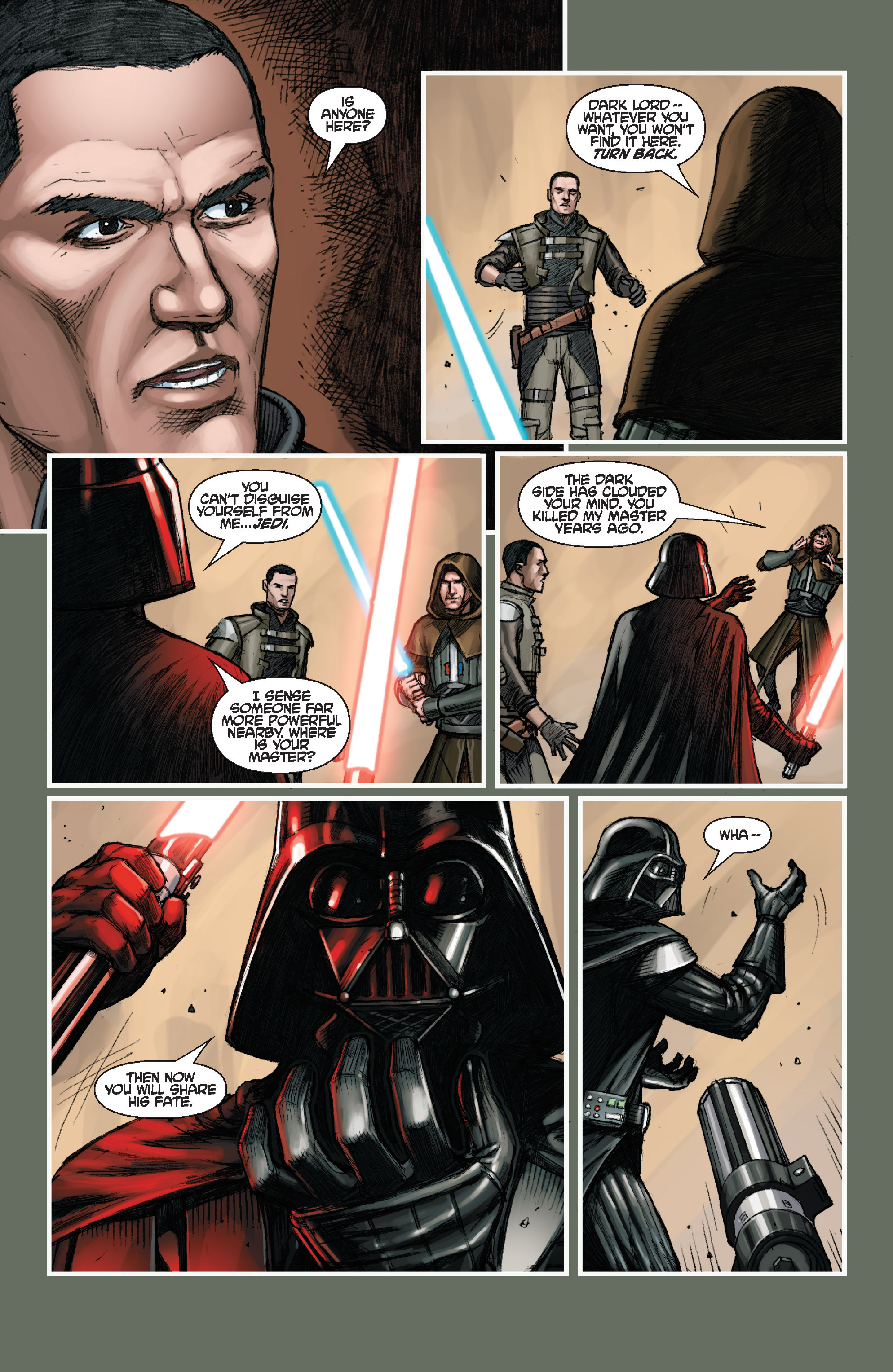 Read online Star Wars: The Force Unleashed comic -  Issue # Full - 69