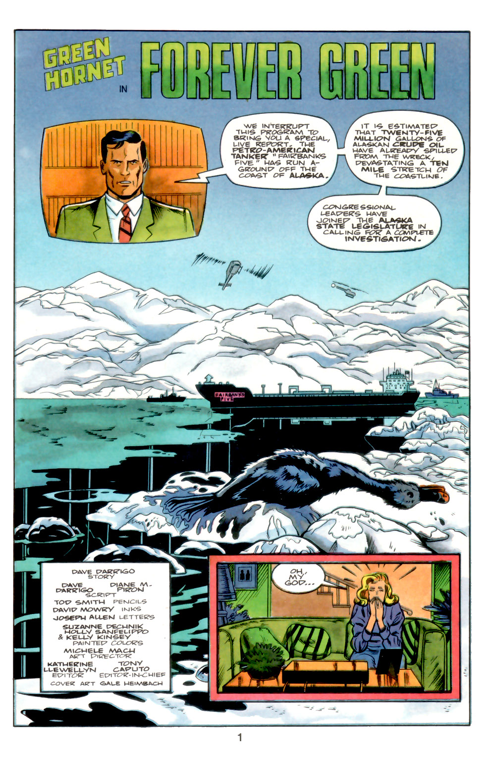 The Green Hornet (1989) issue 13 - Page 2