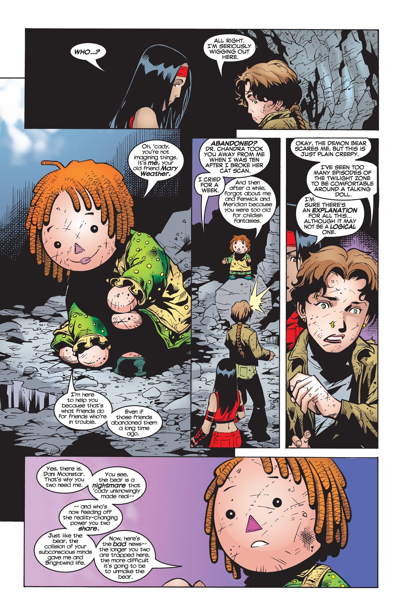 Read online The New Mutants: Demon Bear comic -  Issue # TPB - 97