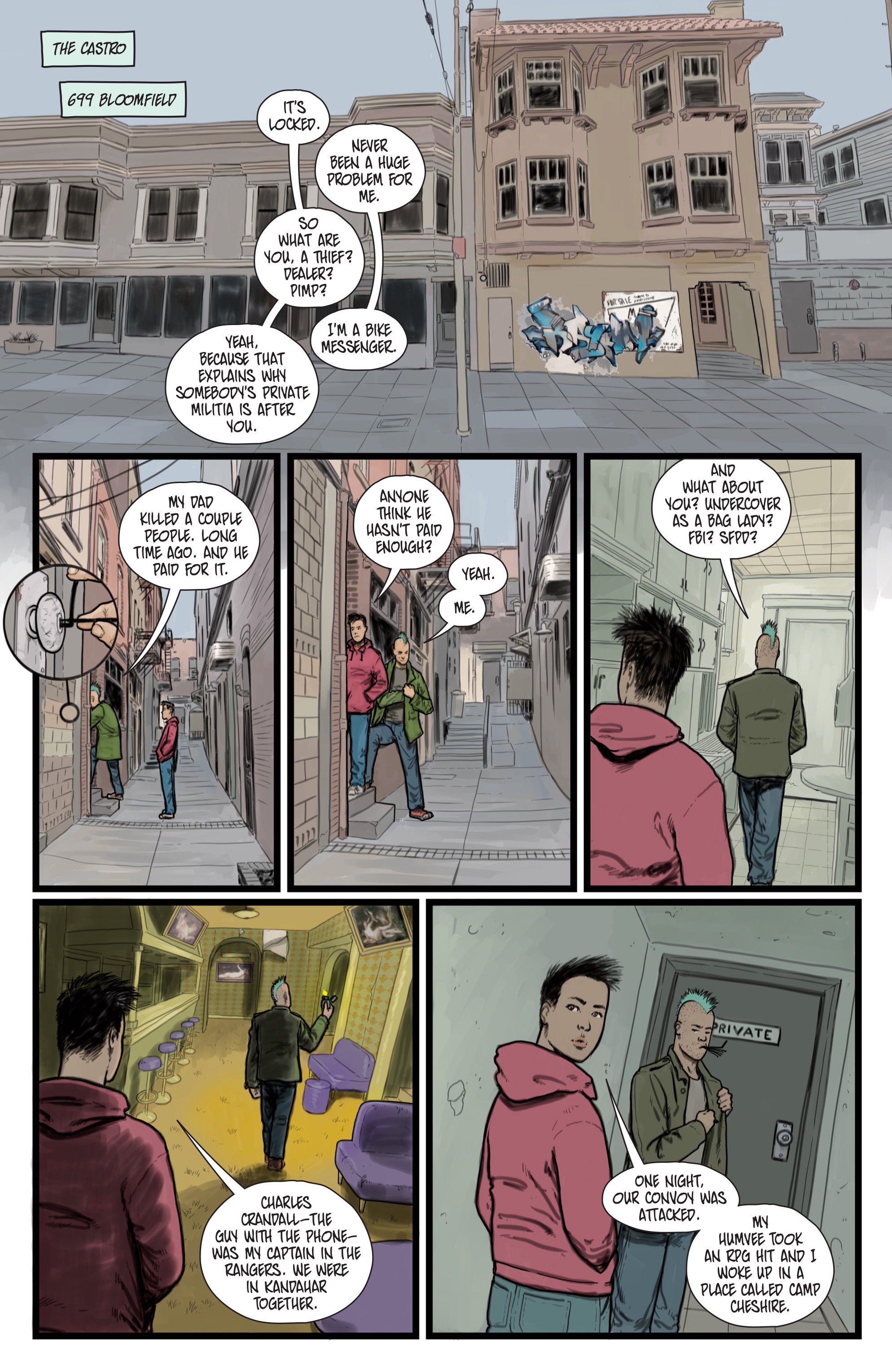 Read online Throwaways comic -  Issue #1 - 24