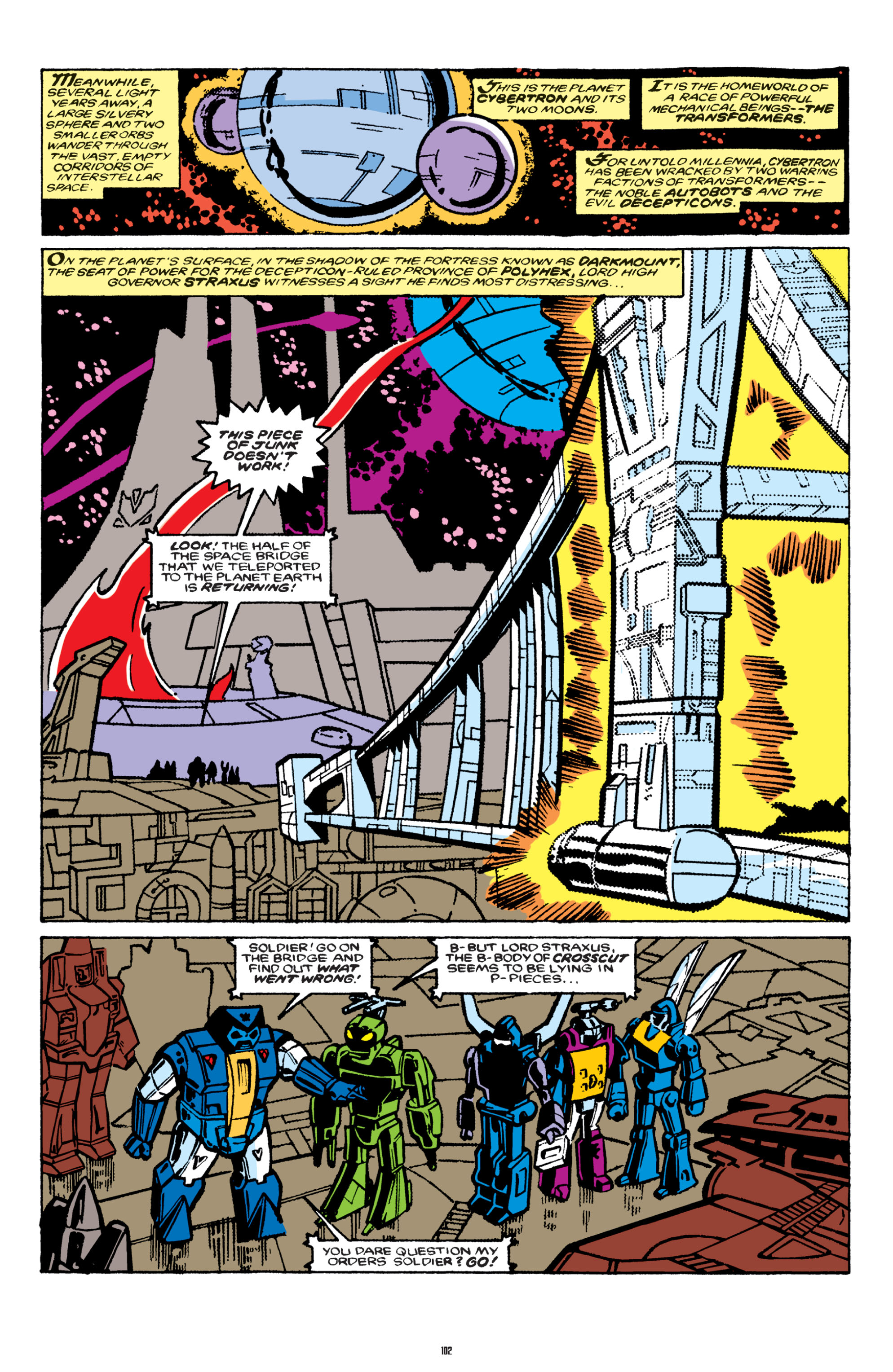 Read online The Transformers Classics comic -  Issue # TPB 2 - 103