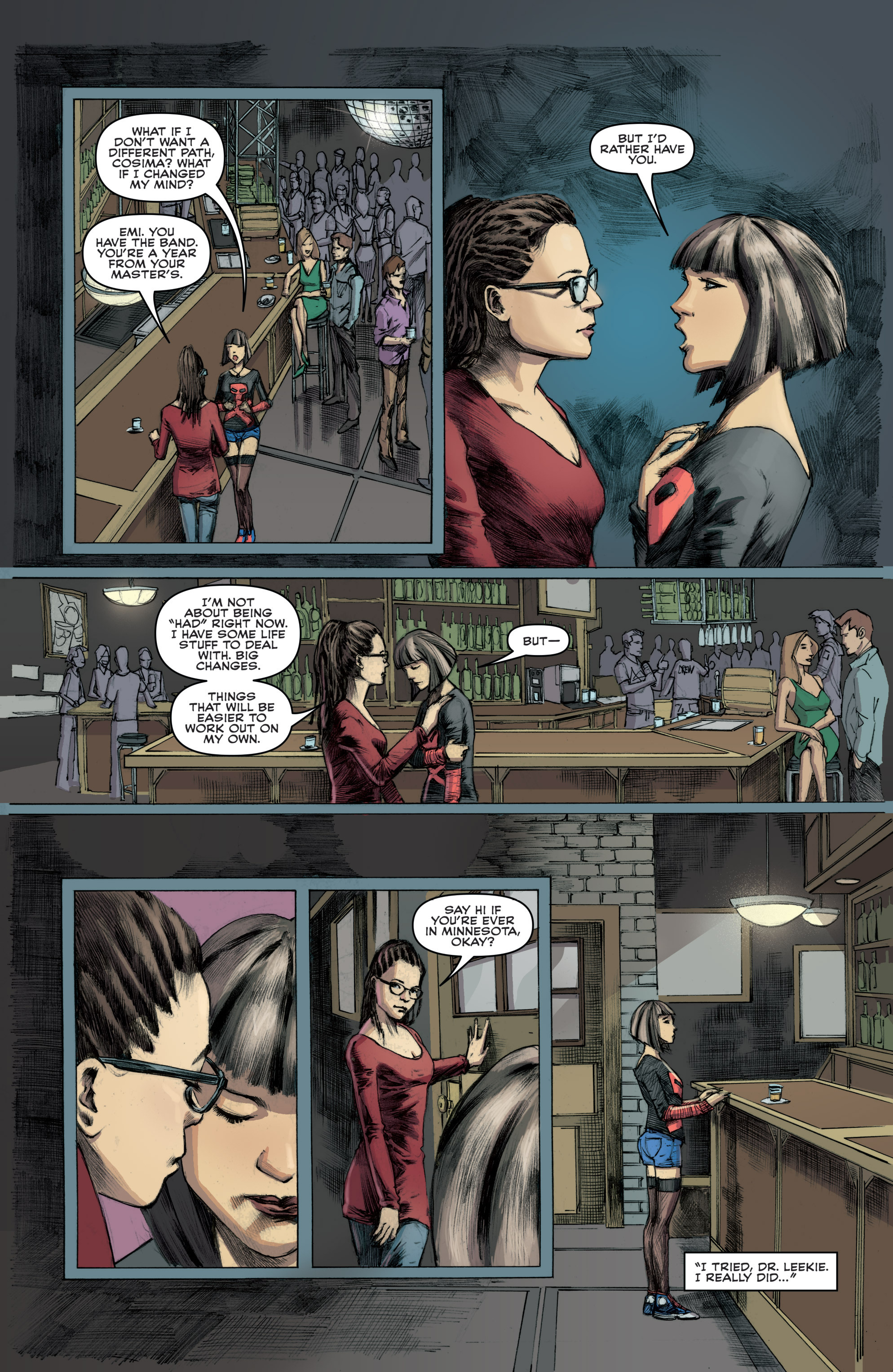 Read online Orphan Black comic -  Issue #4 - 4