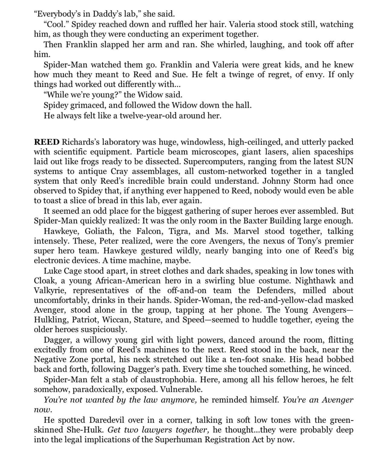 Read online Civil War Prose Novel comic -  Issue # TPB (Part 1) - 46