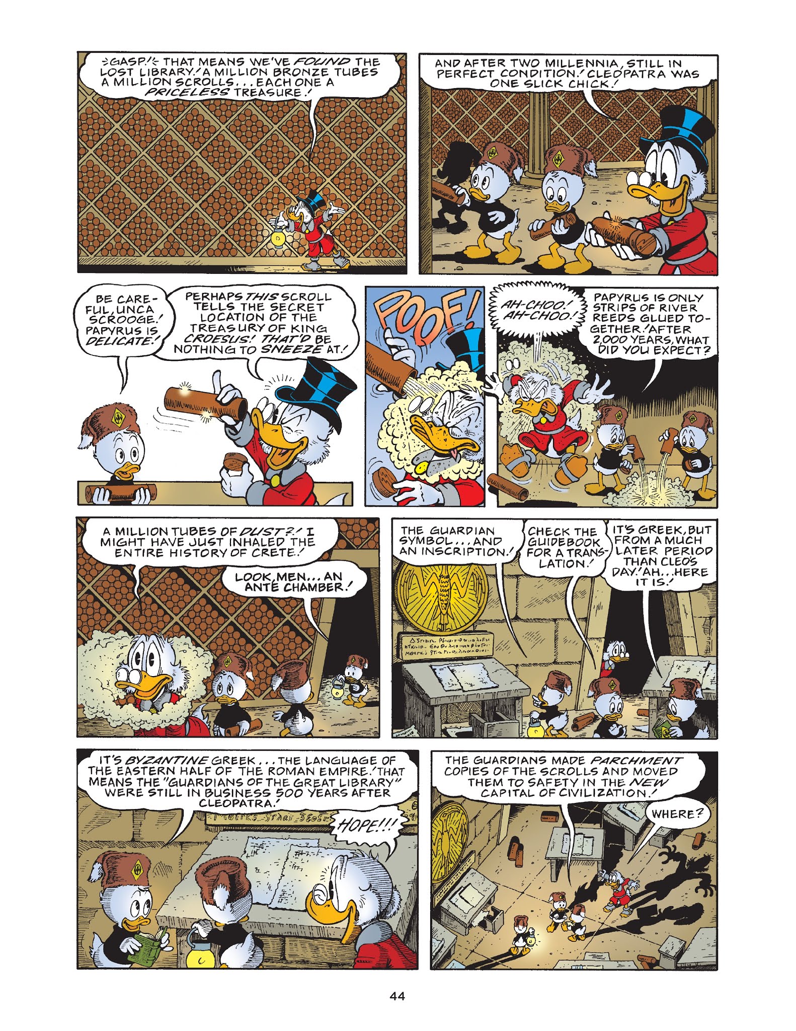Read online Walt Disney Uncle Scrooge and Donald Duck: The Don Rosa Library comic -  Issue # TPB 5 (Part 1) - 45