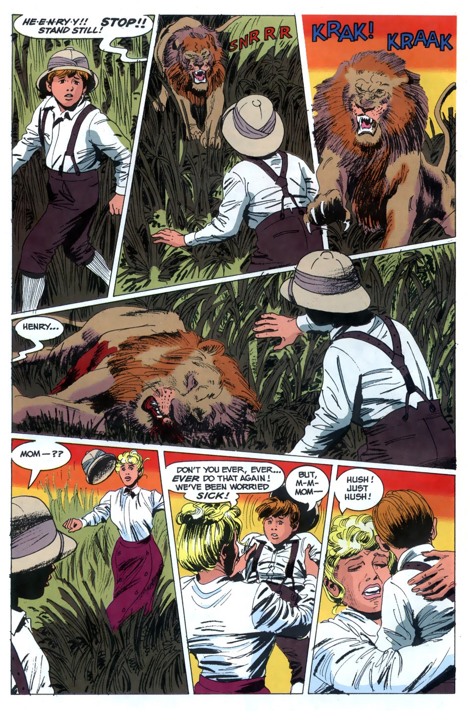 Read online Young Indiana Jones Chronicles comic -  Issue #4 - 10