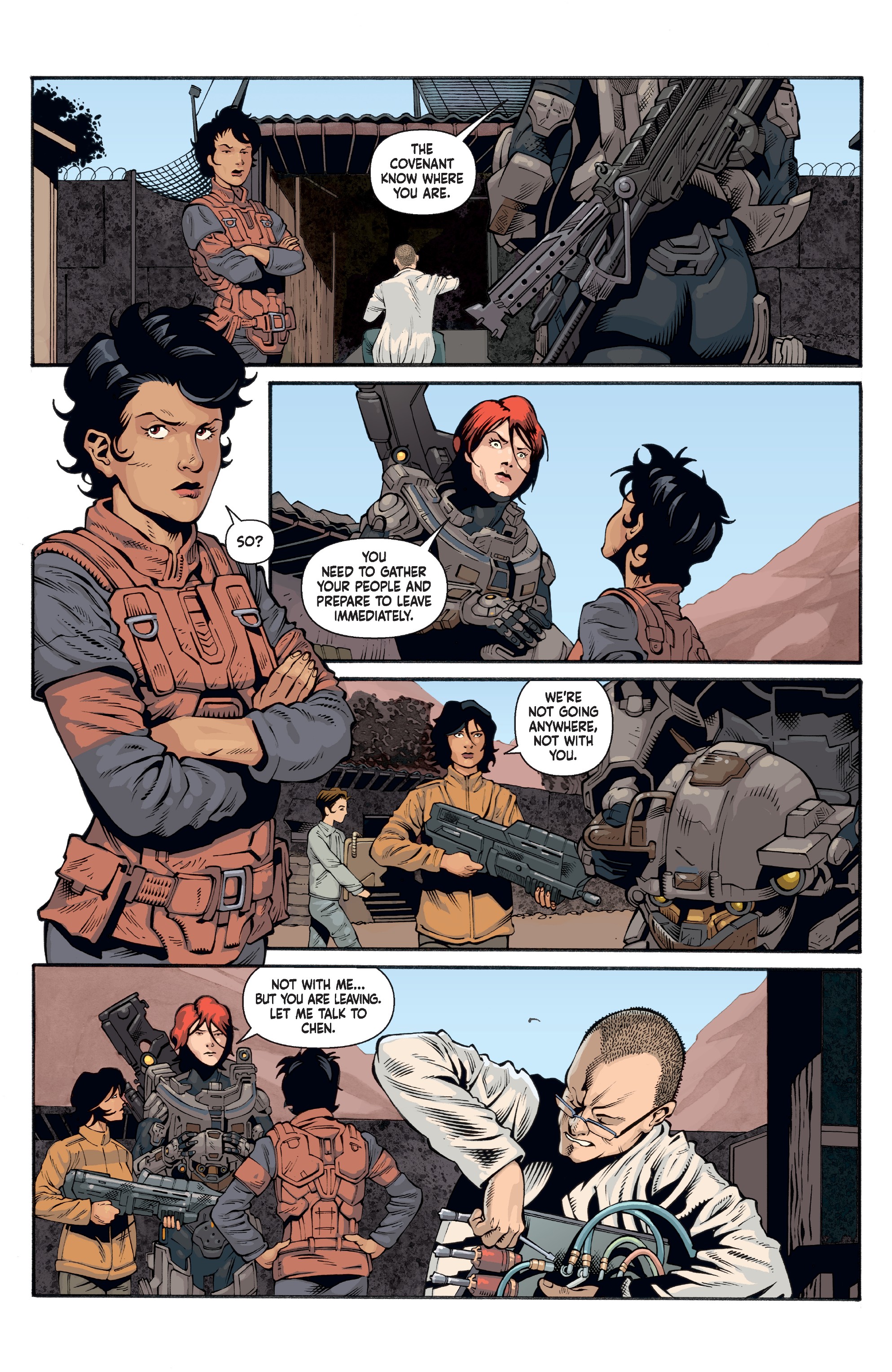 Read online Halo: Lone Wolf comic -  Issue #2 - 12