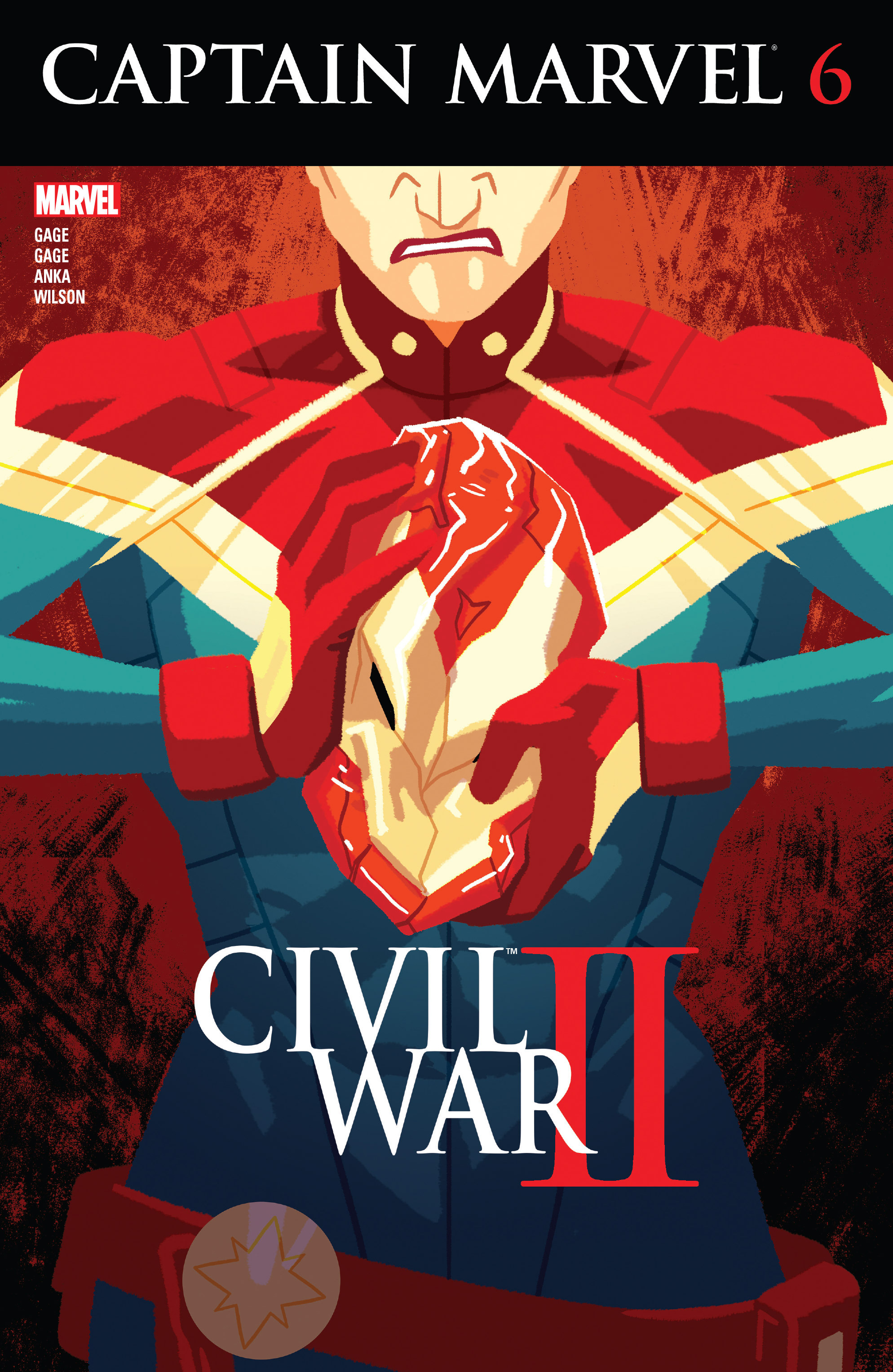 Read online Captain Marvel (2016) comic -  Issue #6 - 1