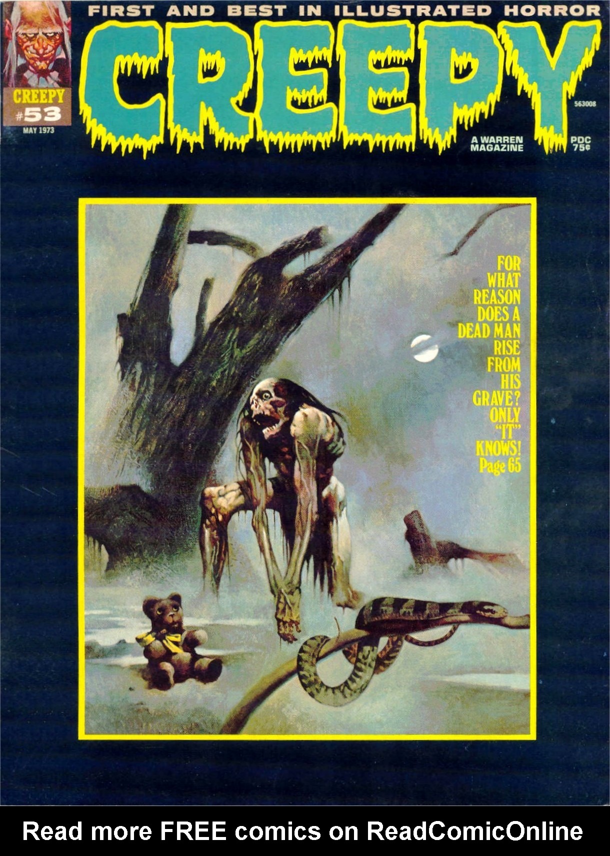 Read online Creepy (1964) comic -  Issue #53 - 1