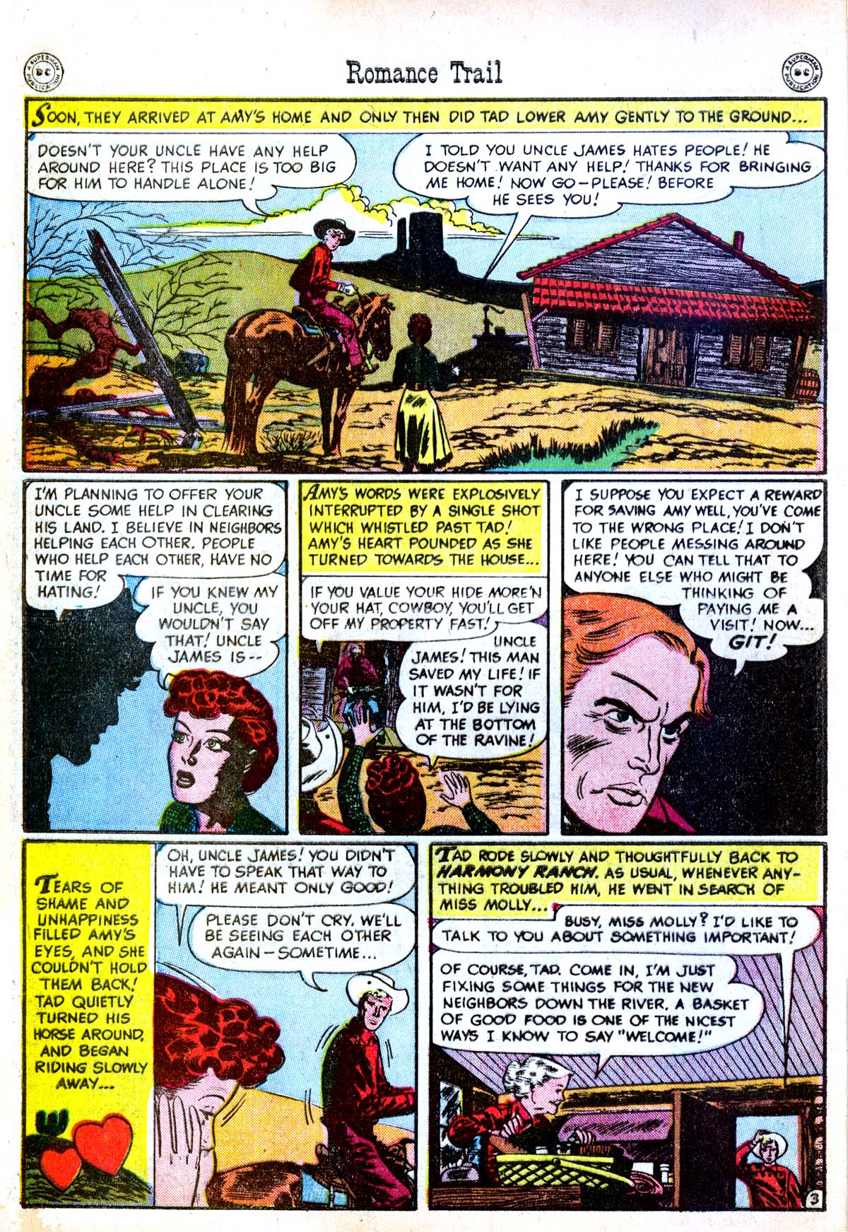 Read online Romance Trail comic -  Issue #2 - 6