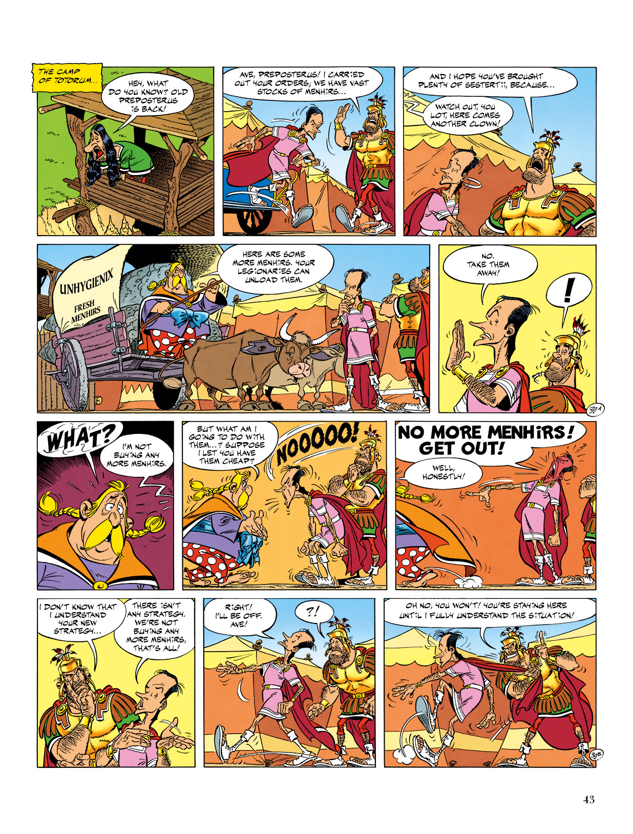 Read online Asterix comic -  Issue #23 - 44