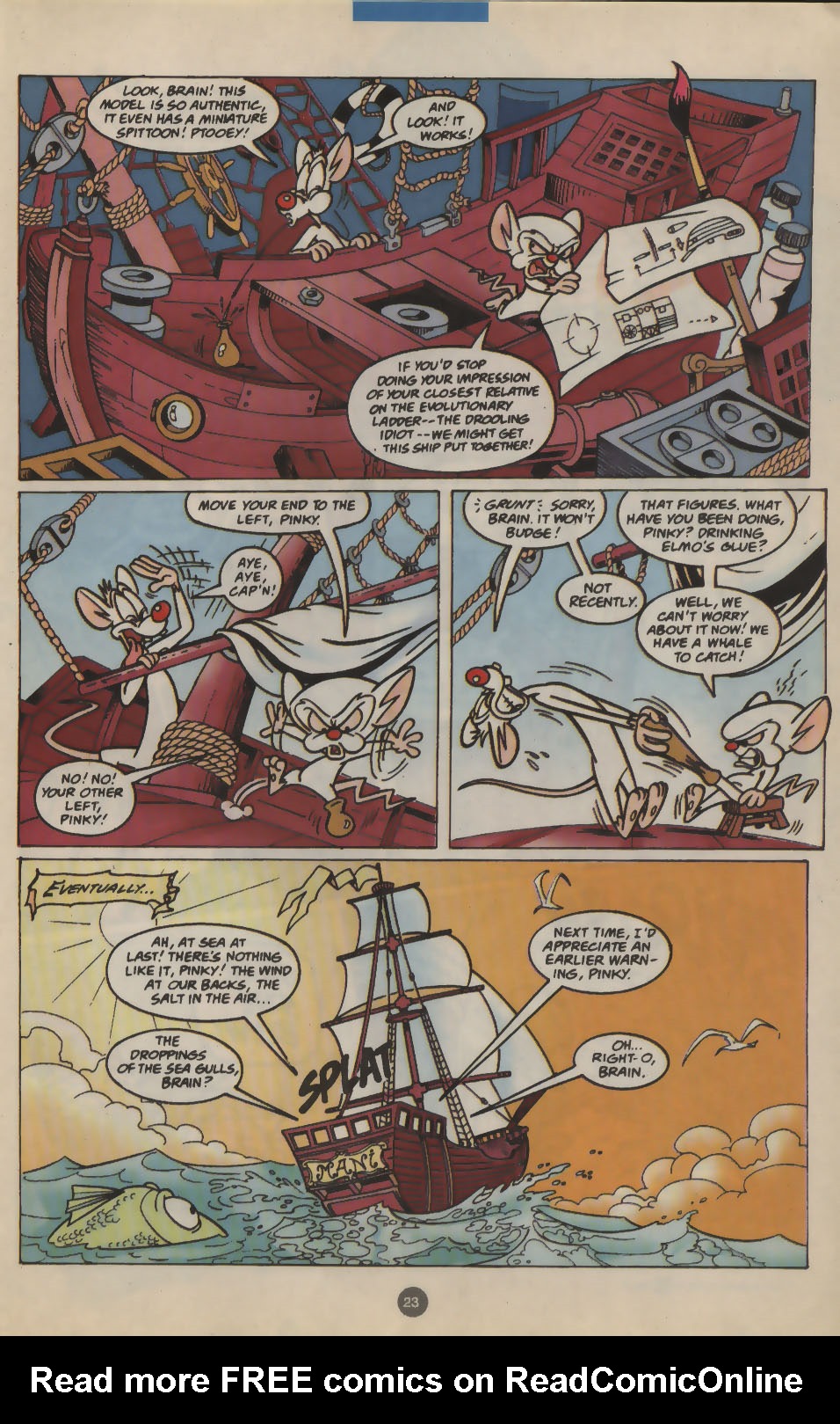 Read online Pinky and The Brain comic -  Issue #12 - 17