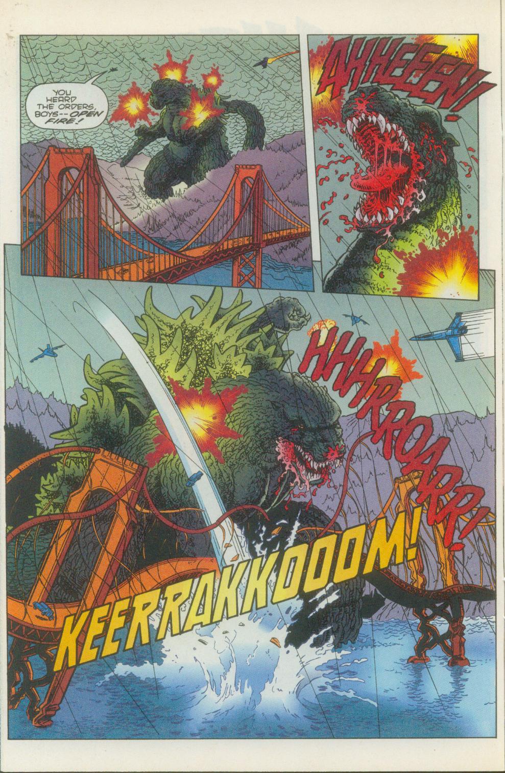 Read online Godzilla (1995) comic -  Issue #1 - 13