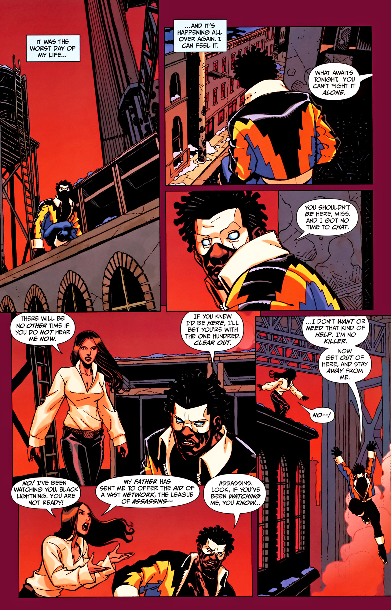Read online Black Lightning: Year One comic -  Issue #3 - 16
