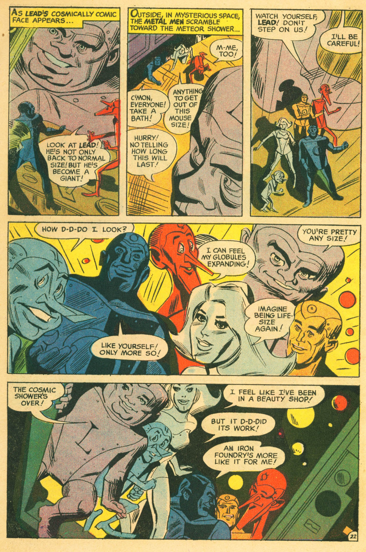 Read online Metal Men (1963) comic -  Issue #36 - 30