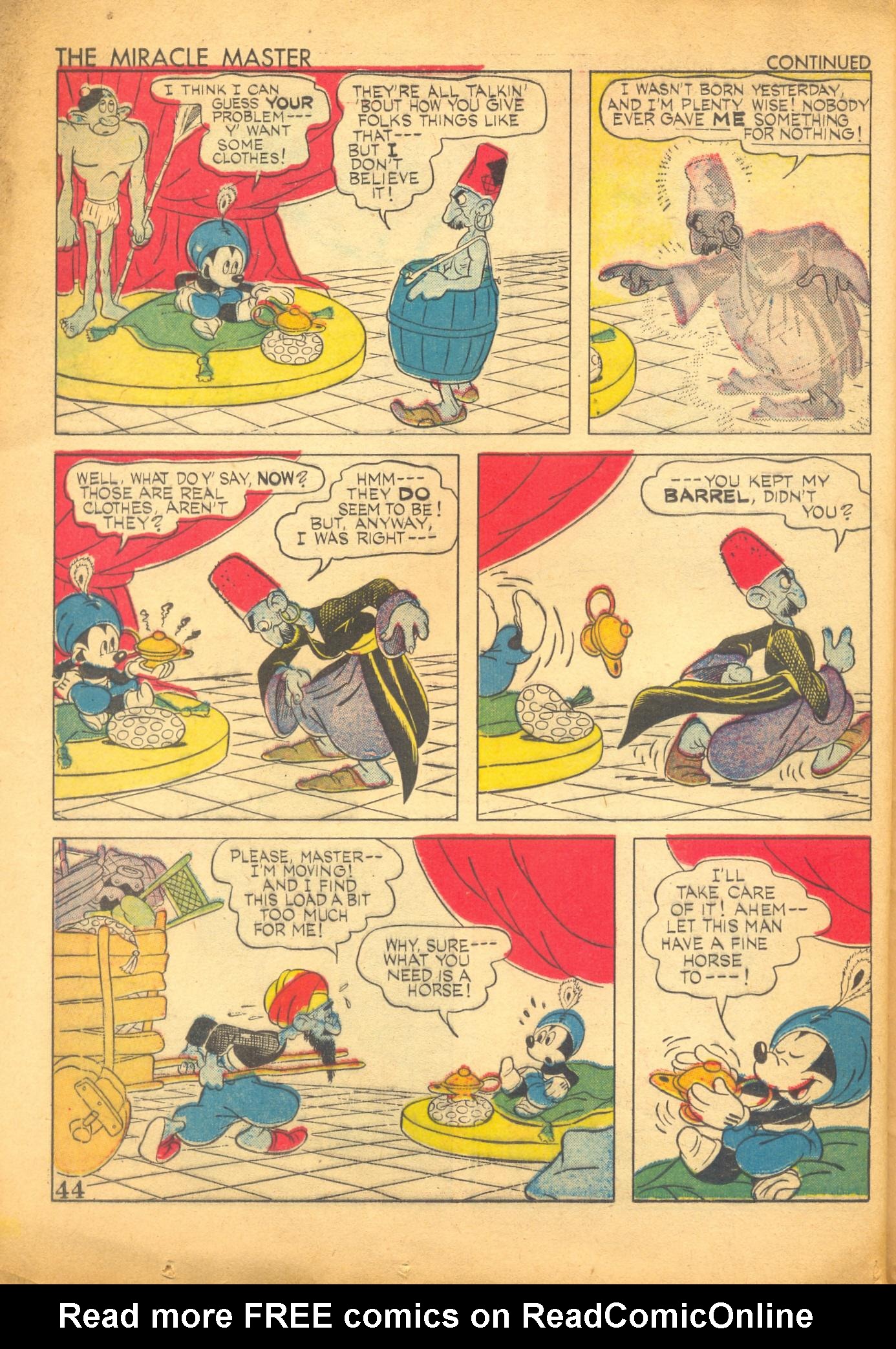 Read online Walt Disney's Comics and Stories comic -  Issue #21 - 46