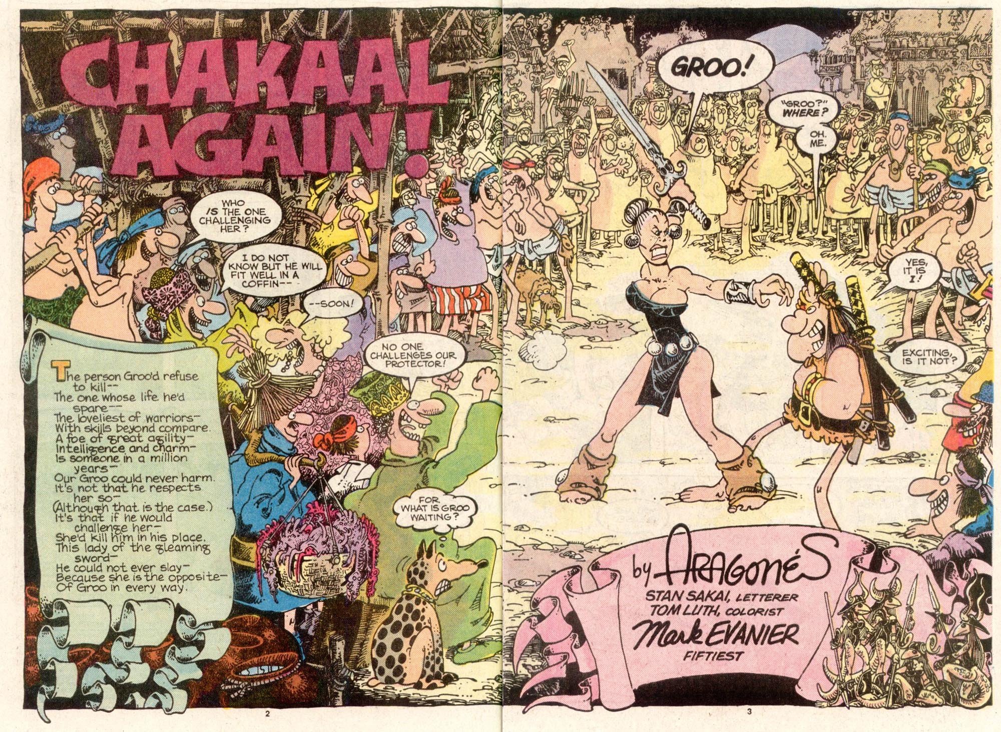 Read online Sergio Aragonés Groo the Wanderer comic -  Issue #50 - 3