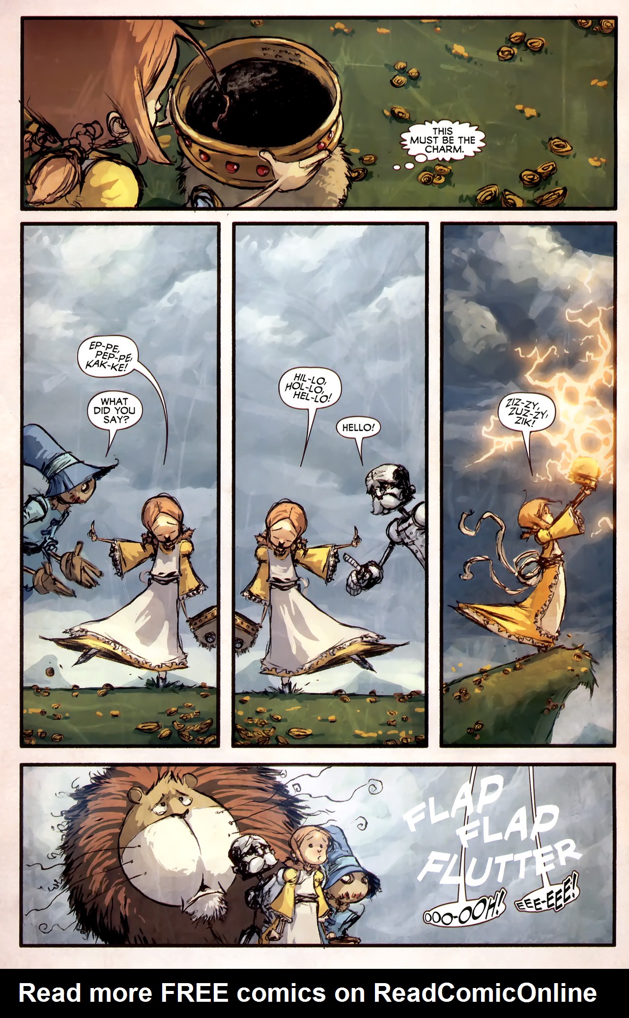 Read online The Wonderful Wizard of Oz comic -  Issue #6 - 6