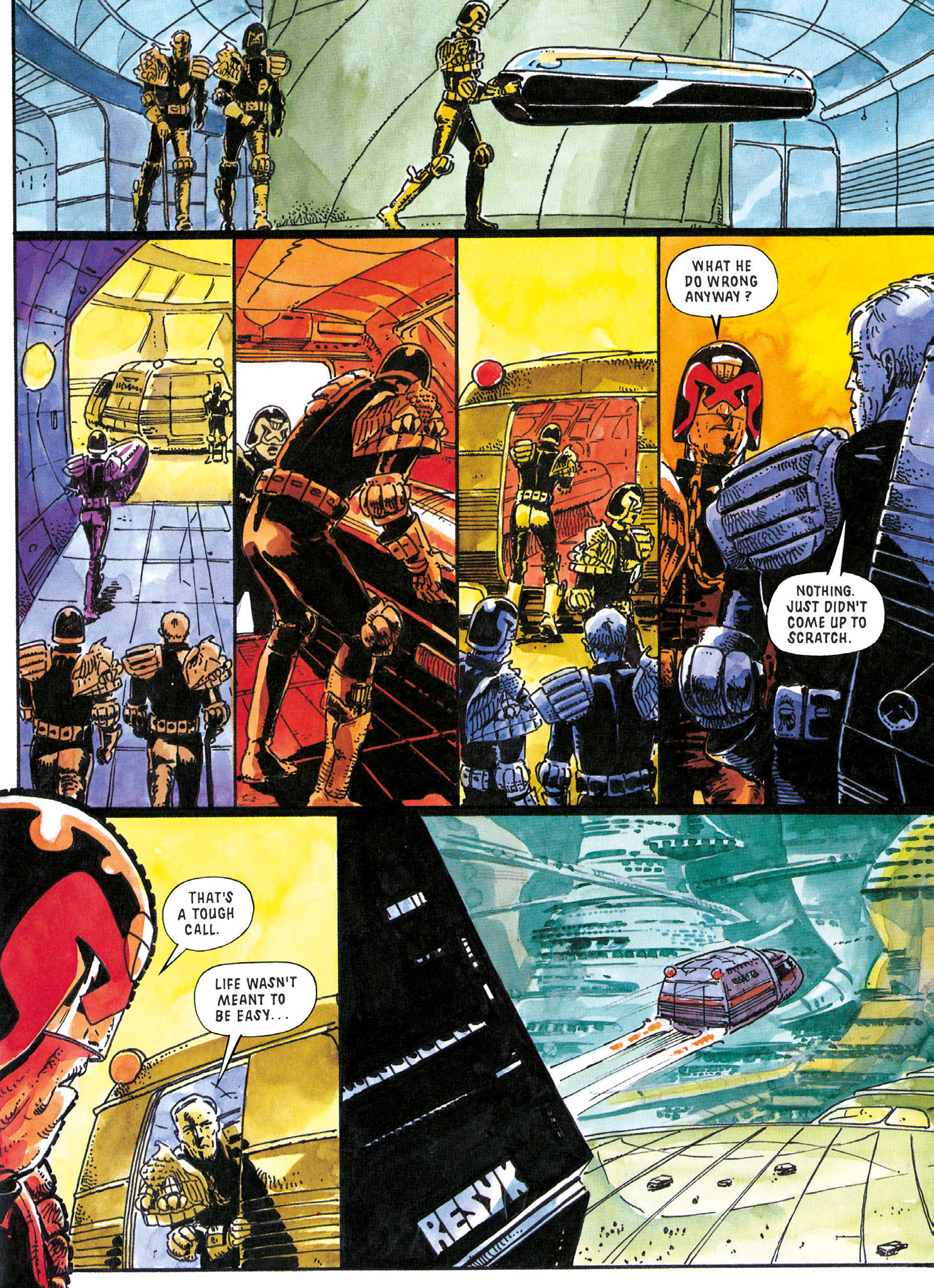 Read online Essential Judge Dredd: Necropolis comic -  Issue # TPB (Part 1) - 14