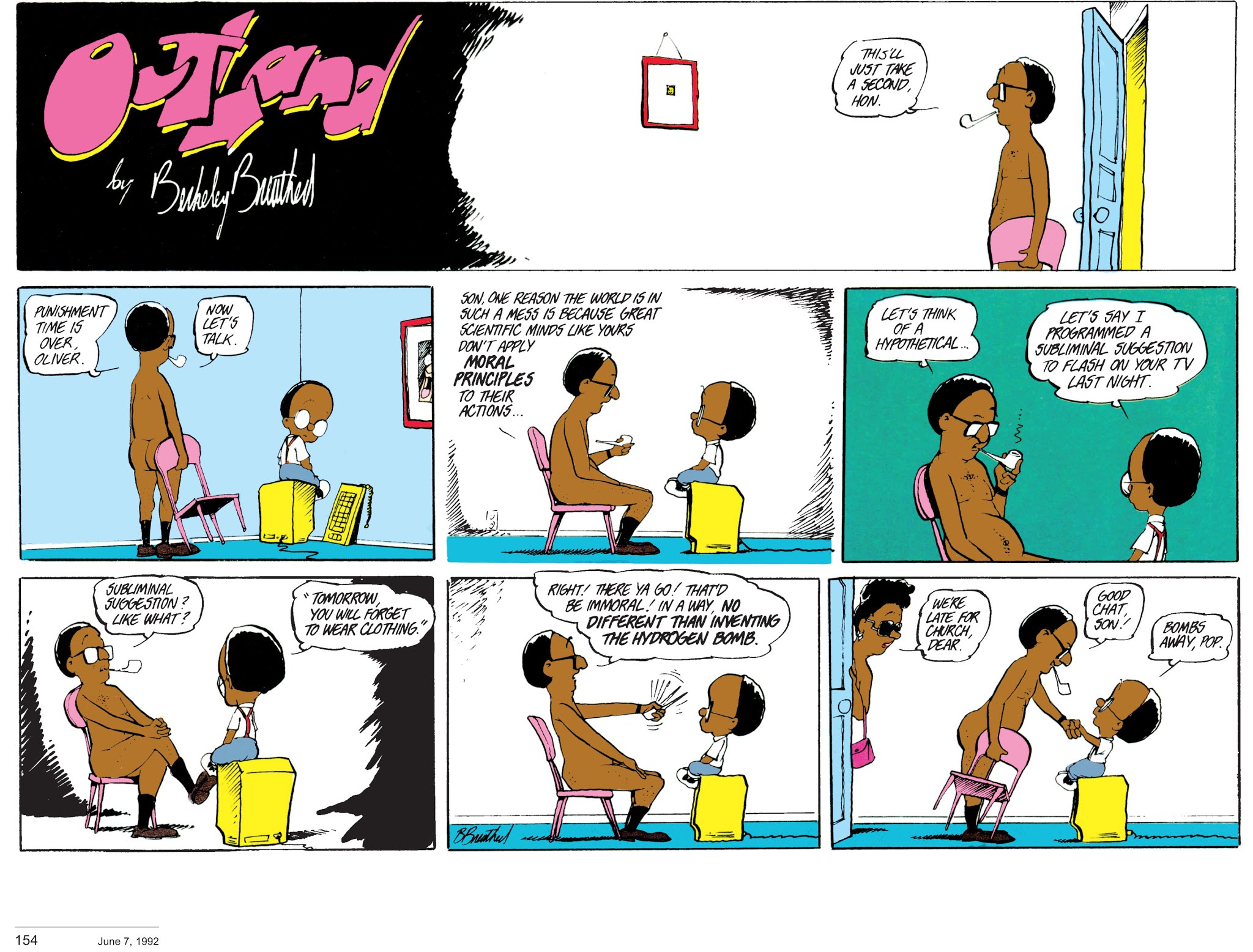 Read online Berkeley Breathed’s Outland comic -  Issue # TPB (Part 2) - 55