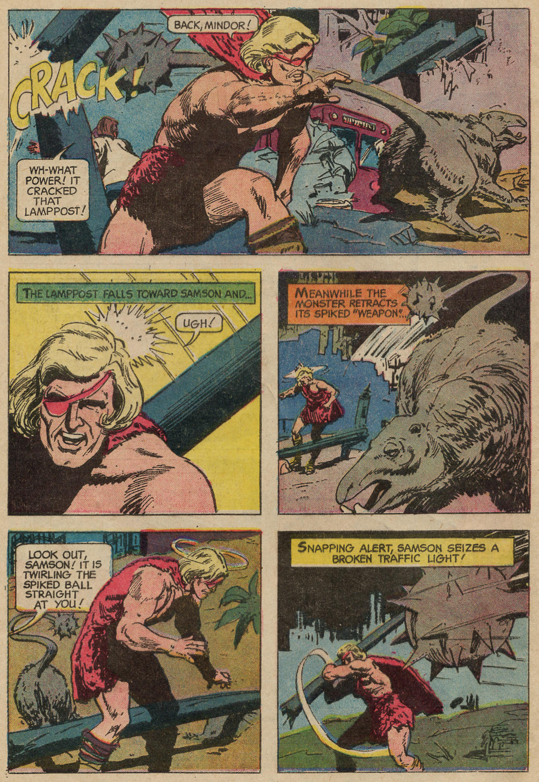 Read online Mighty Samson (1964) comic -  Issue #13 - 3