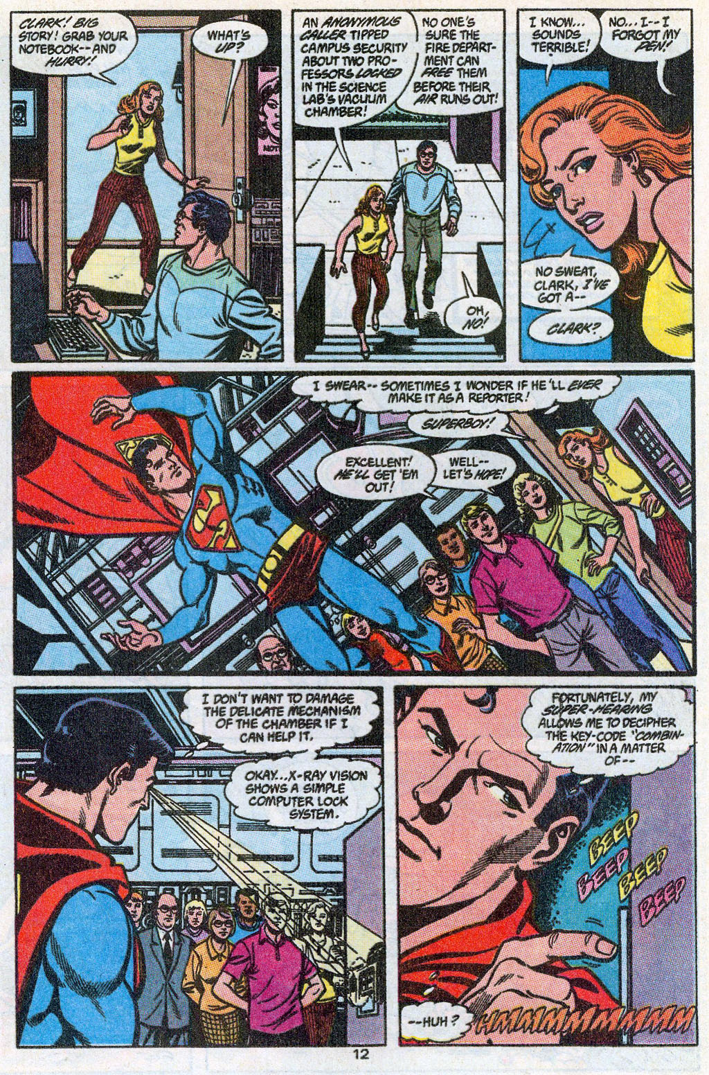 Read online Superboy (1990) comic -  Issue #7 - 13