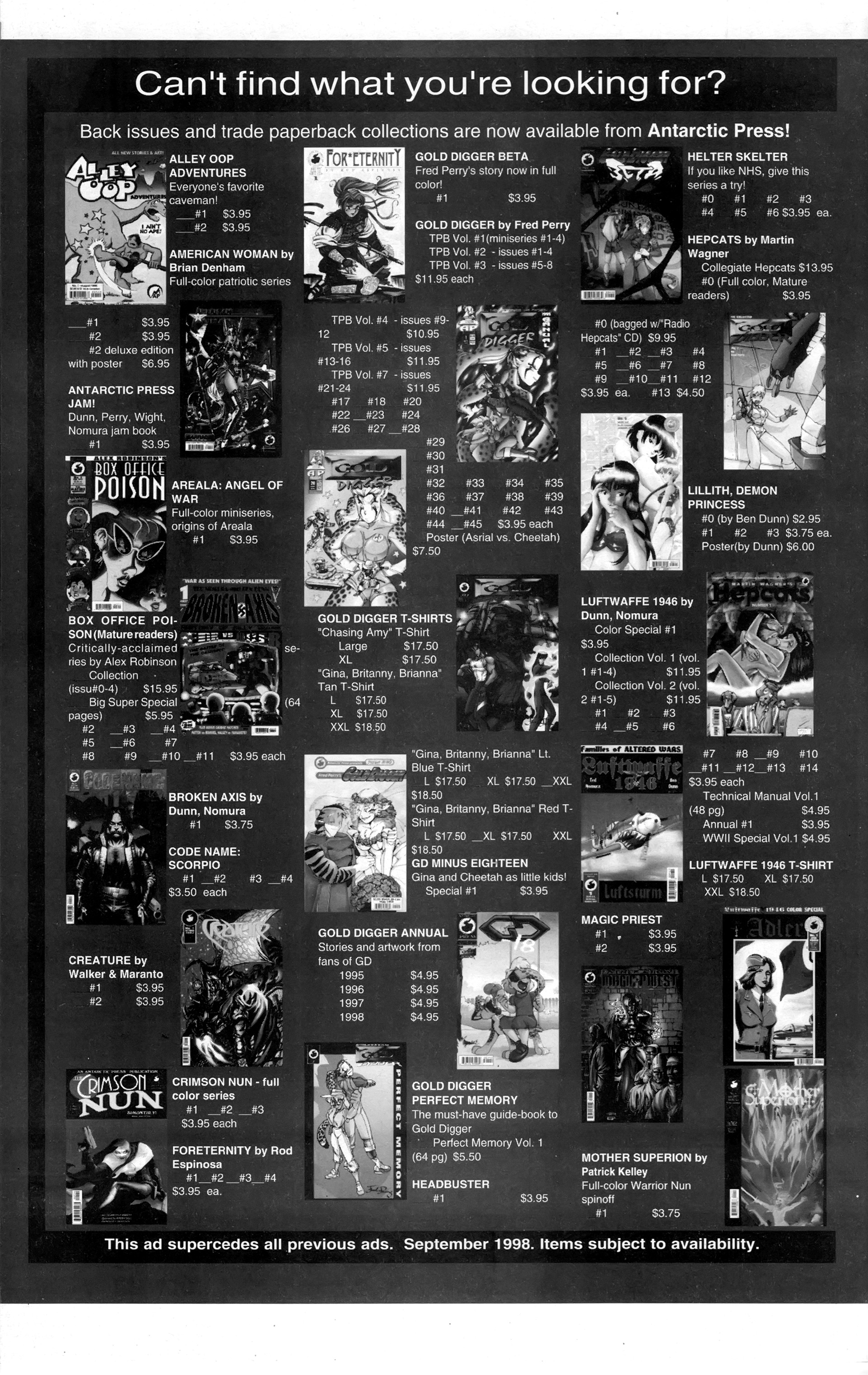 Read online Warrior Nun: Black & White comic -  Issue #16 - 28