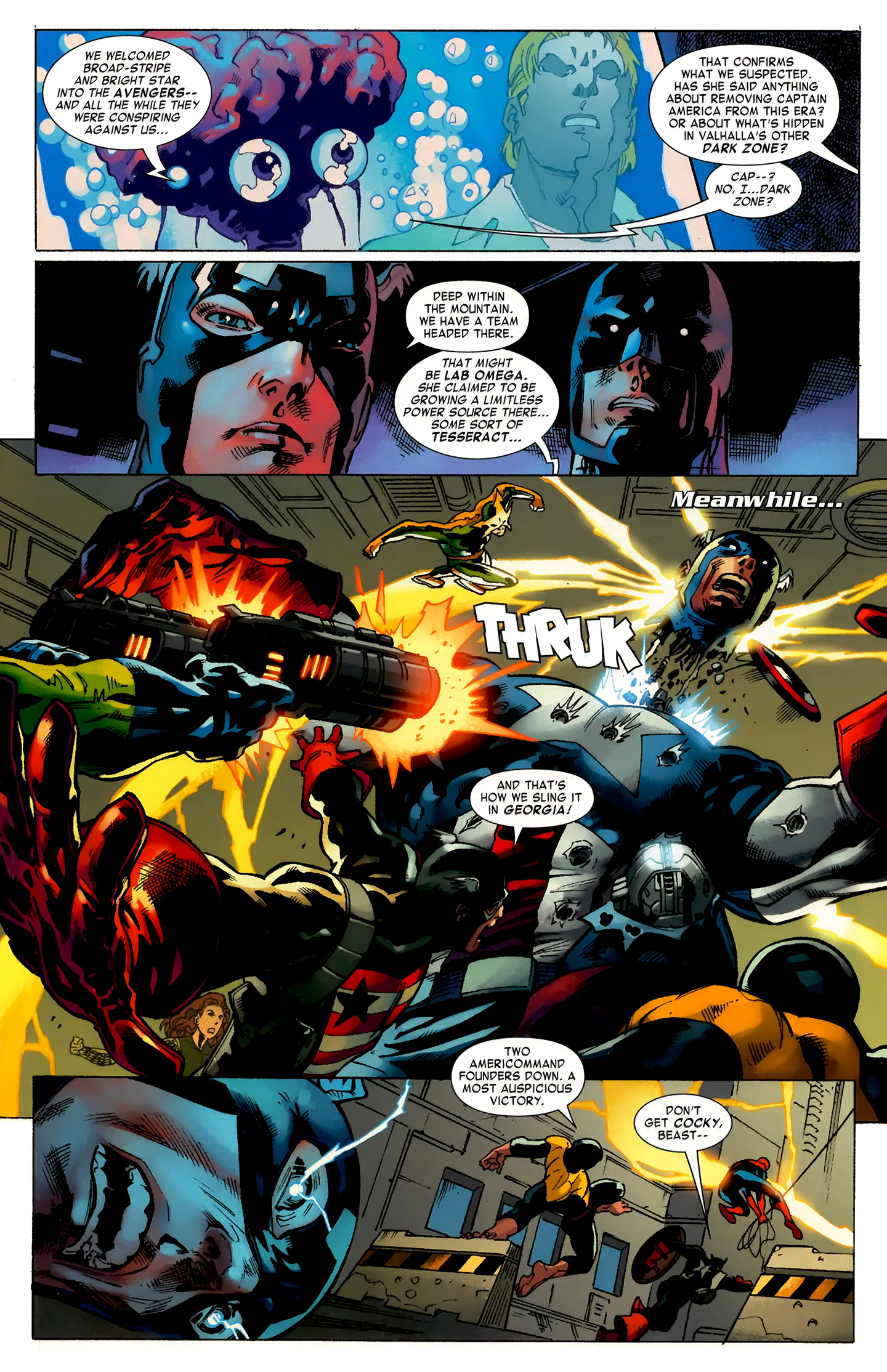 Read online Captain America Corps comic -  Issue #4 - 17
