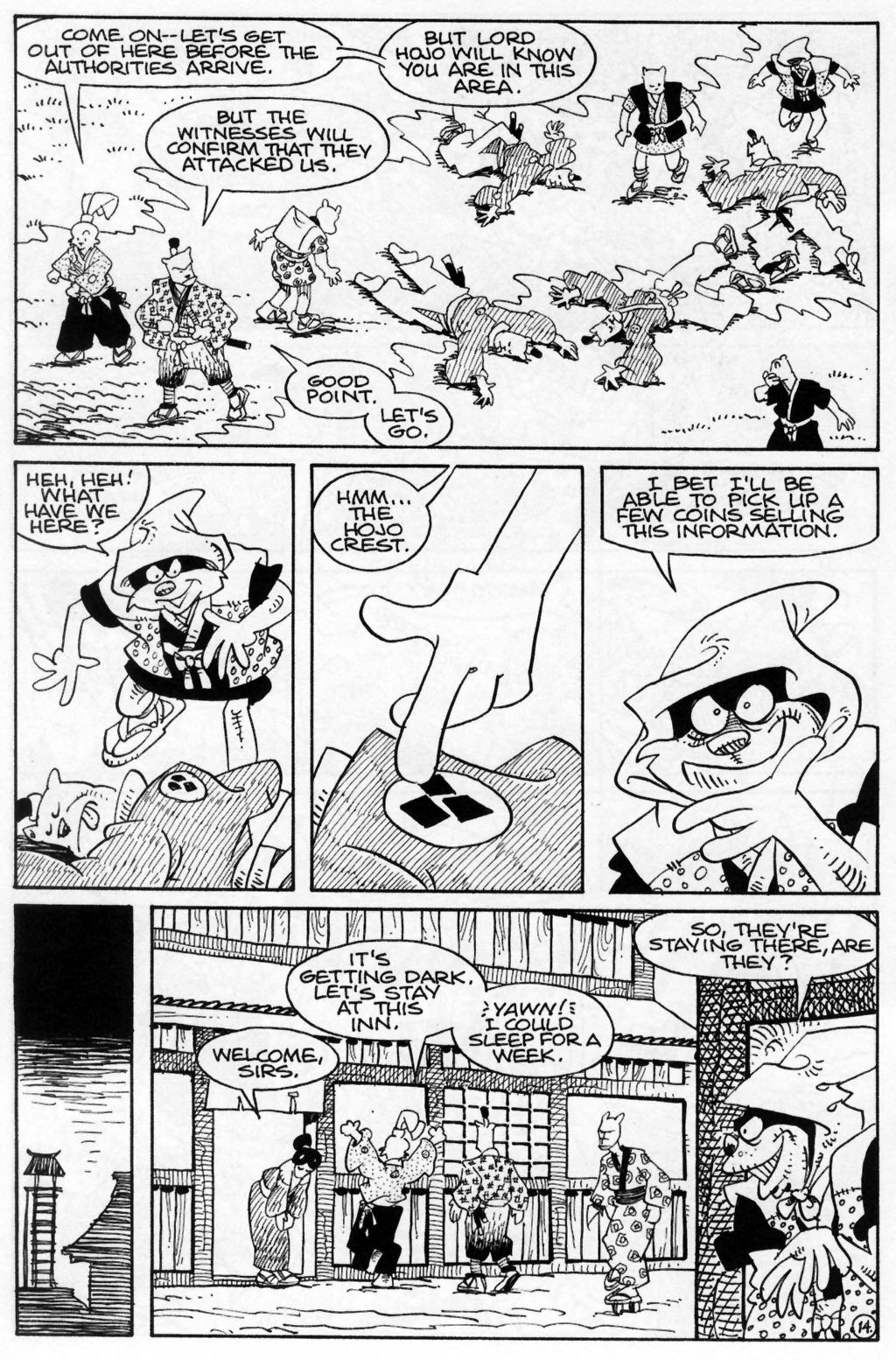 Read online Usagi Yojimbo (1996) comic -  Issue #55 - 16