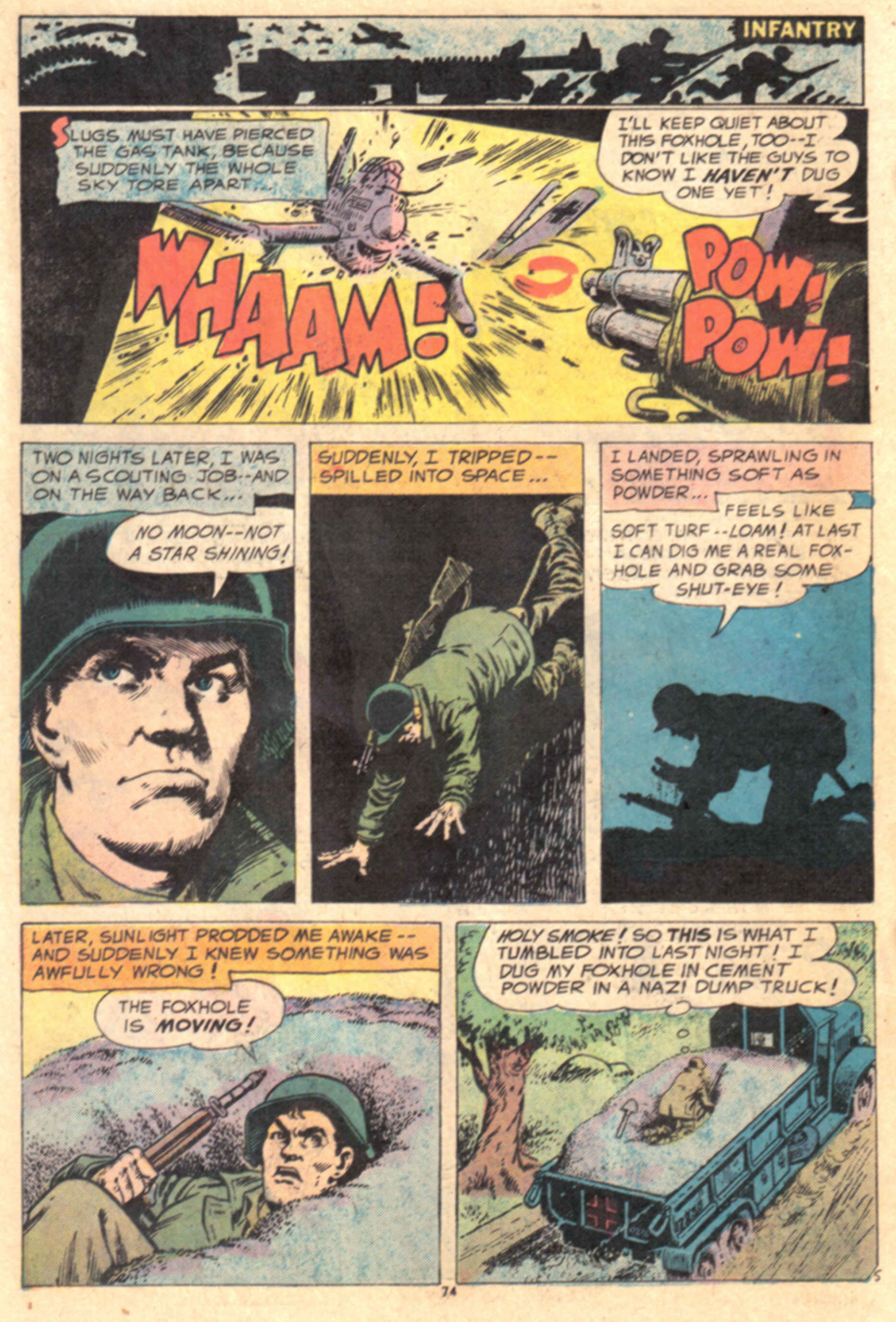 Read online Our Army at War (1952) comic -  Issue #269 - 74