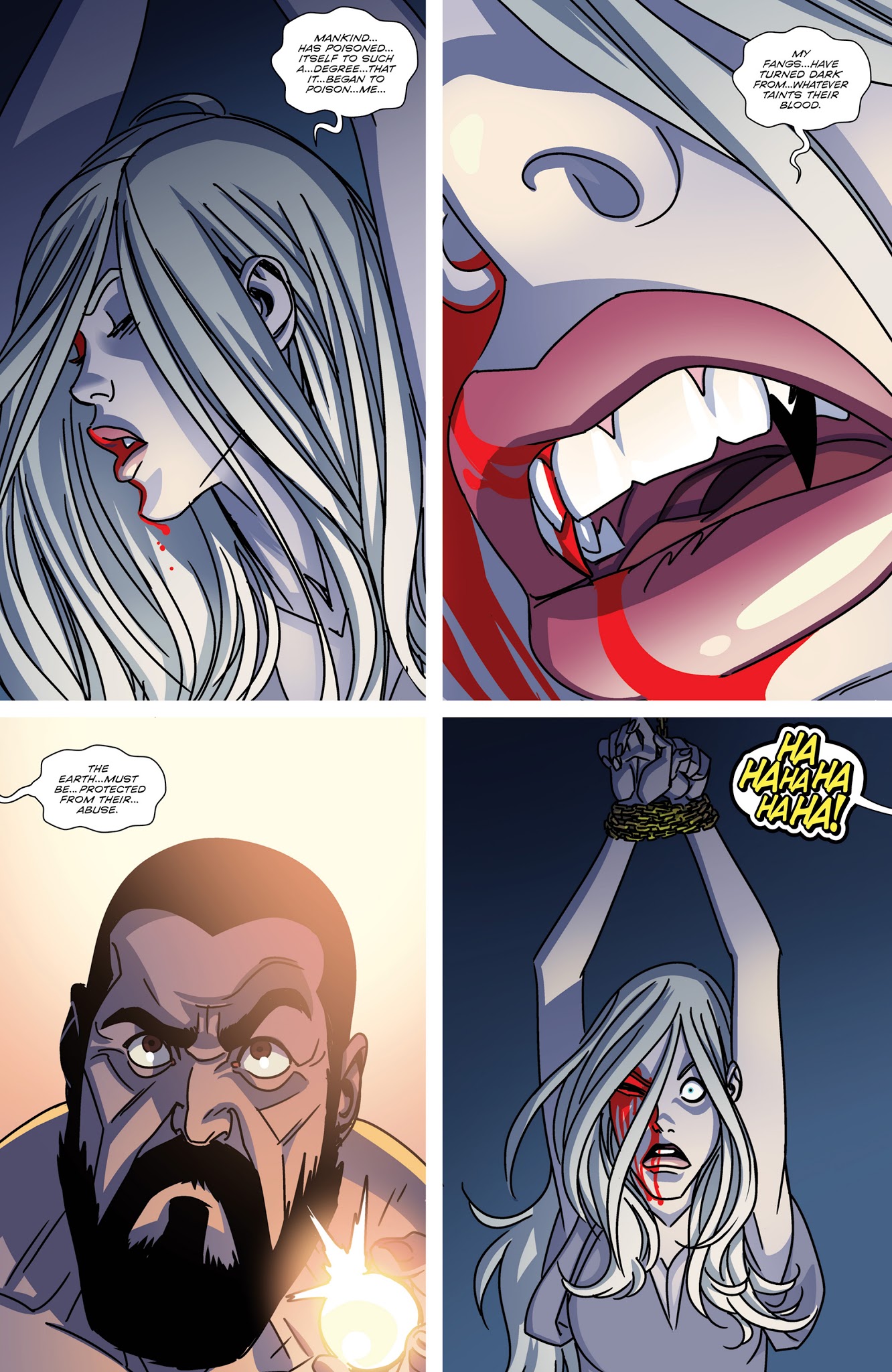 Read online Dark Fang comic -  Issue #4 - 21