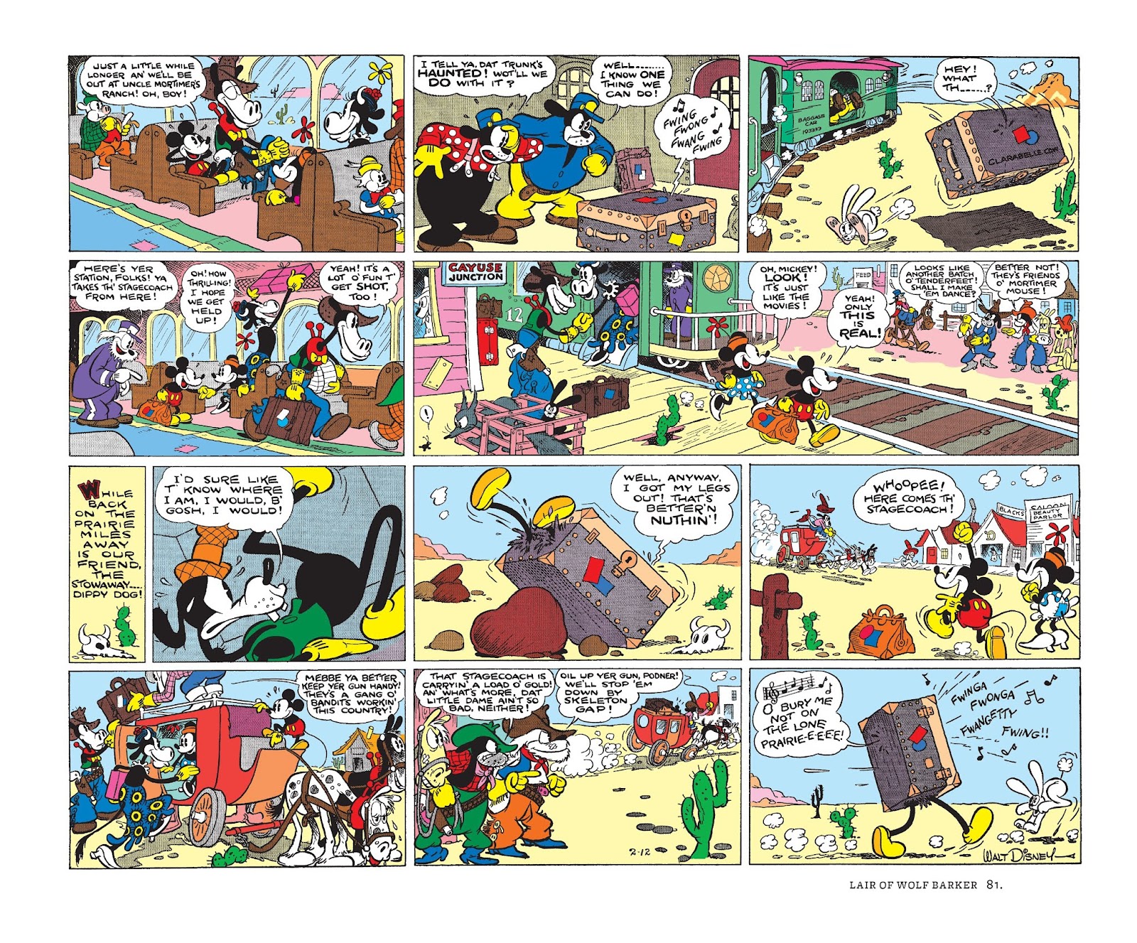 Walt Disney's Mickey Mouse Color Sundays issue TPB 1 (Part 1) - Page 81