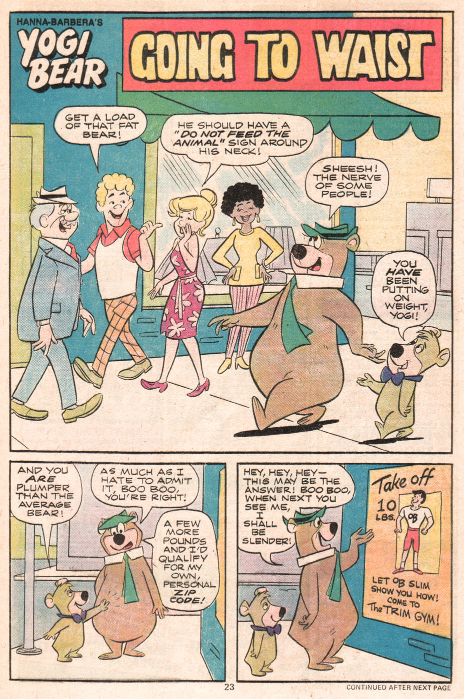 Read online Yogi Bear comic -  Issue #4 - 25