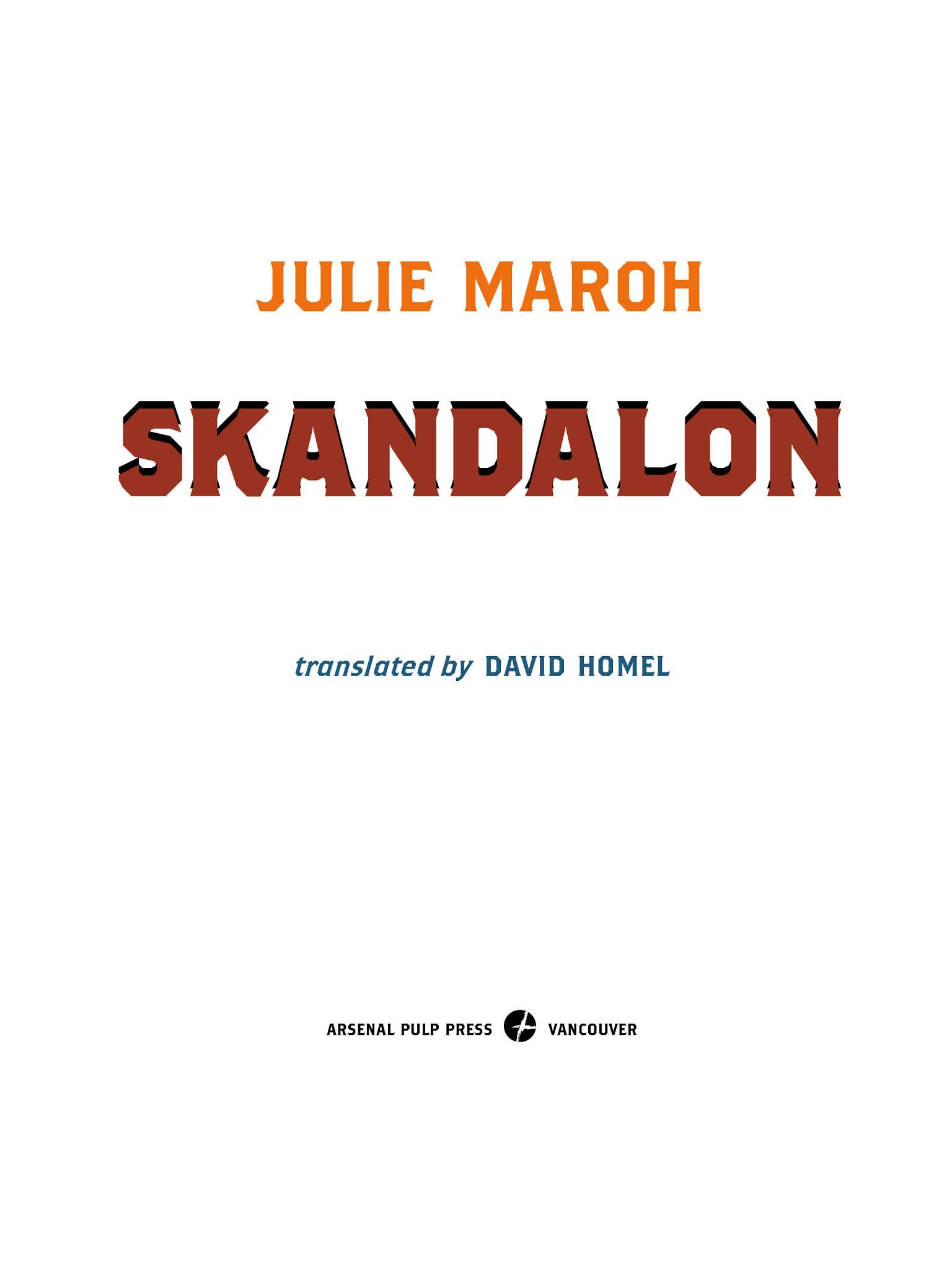 Read online Skandalon comic -  Issue # TPB (Part 1) - 4