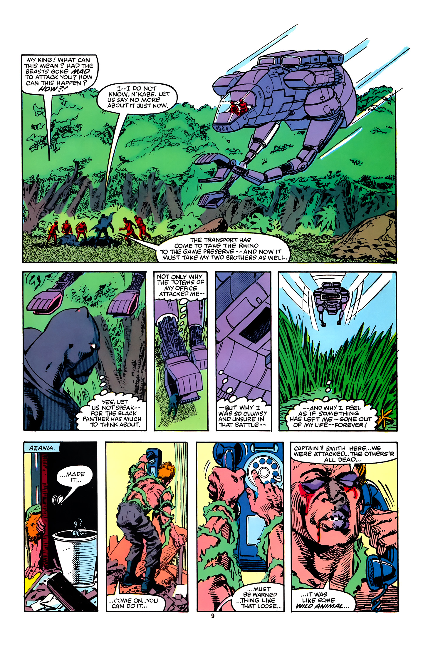 Read online Black Panther (1988) comic -  Issue #1 - 8