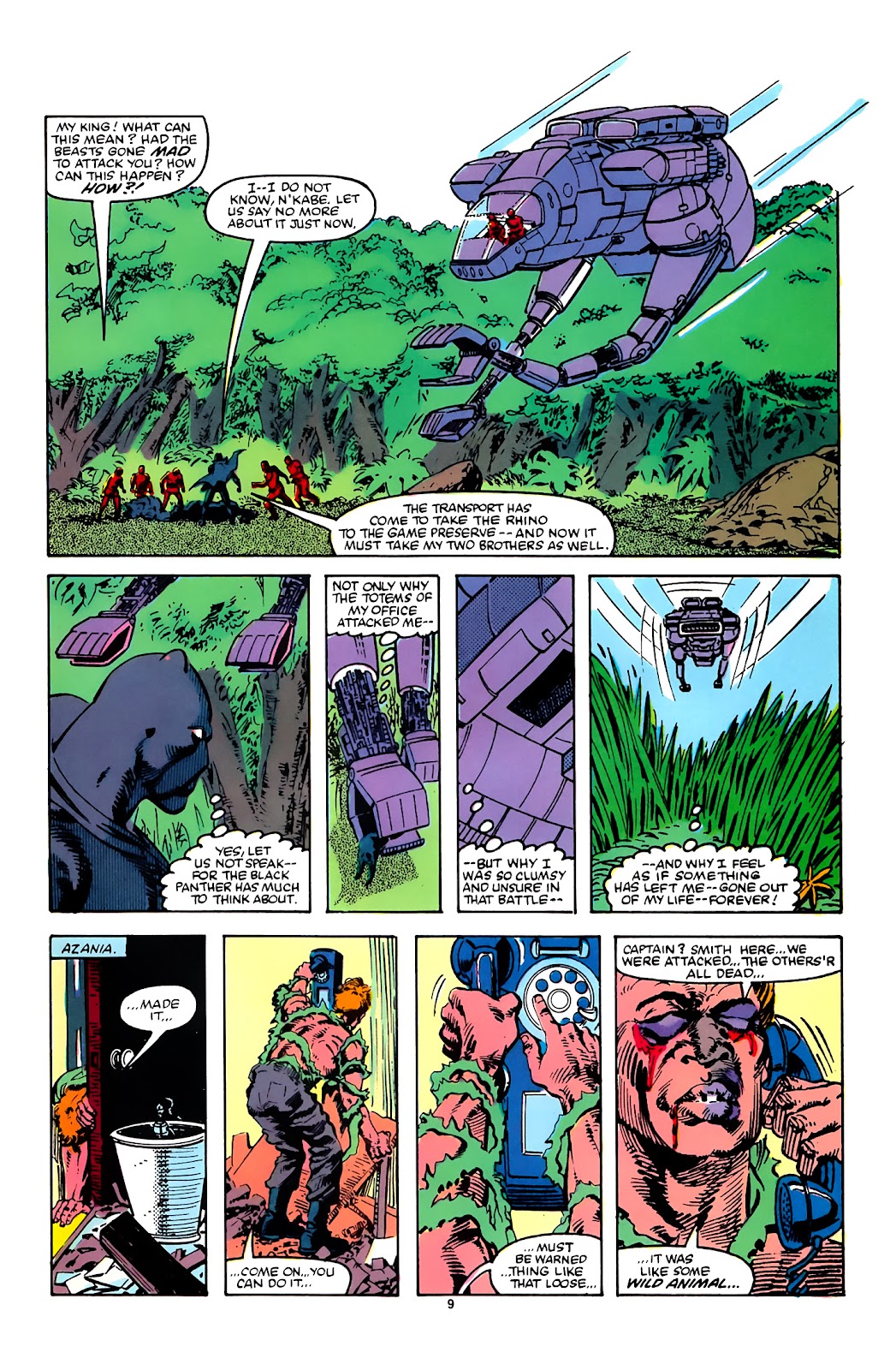 Black Panther (1988) issue 1 - Page 8