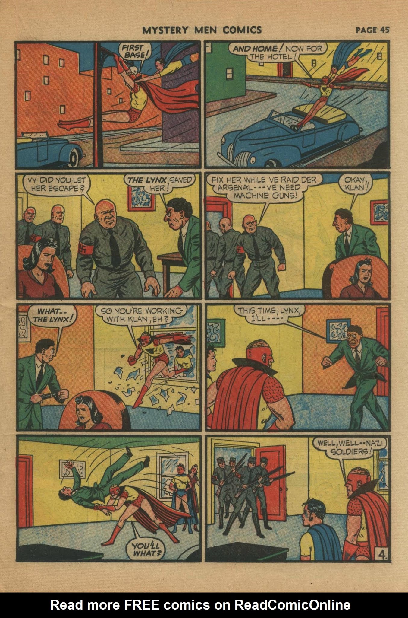 Read online Mystery Men Comics comic -  Issue #24 - 47