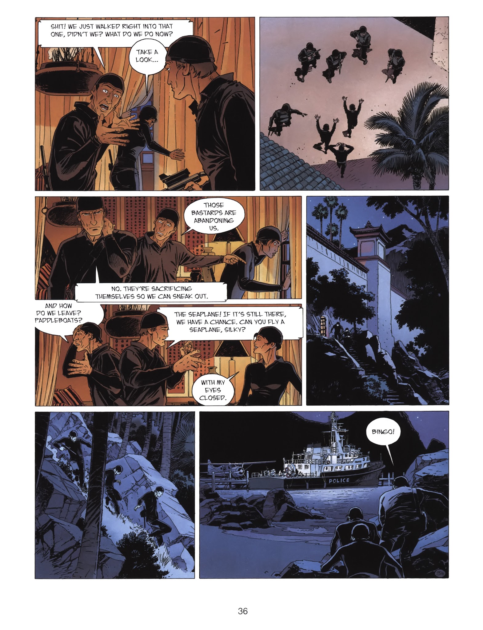 Read online Largo Winch comic -  Issue # TPB 12 - 38